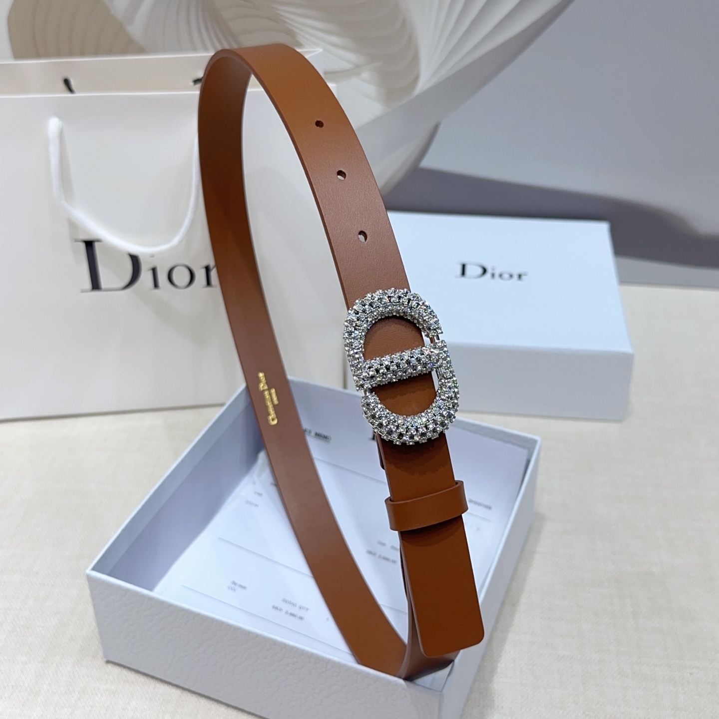 💥💥💥2.5cm迪奥腰带，双面头层进口牛皮，长度：75.80.85.90.95.100.105欧，铜五金