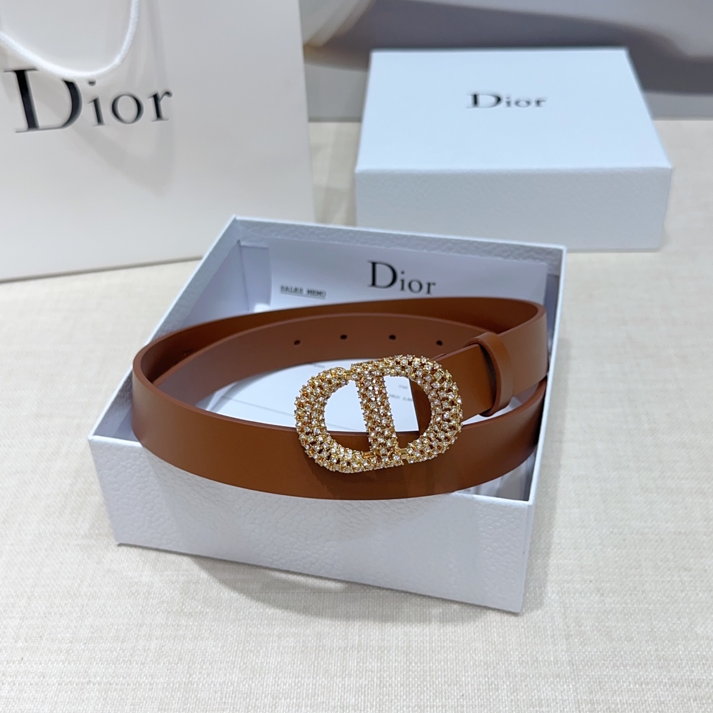 💥💥💥2.5cm迪奥腰带，双面头层进口牛皮，长度：75.80.85.90.95.100.105欧，铜五金