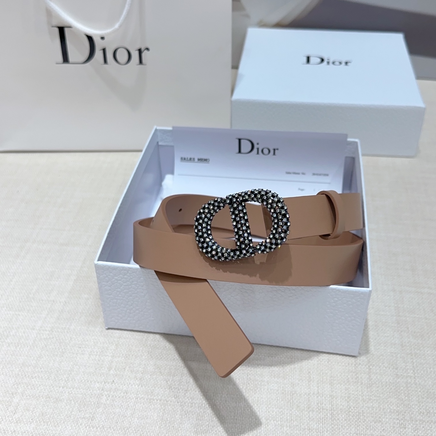 💥💥💥2.5cm迪奥腰带，双面头层进口牛皮，长度：75.80.85.90.95.100.105欧，铜五金