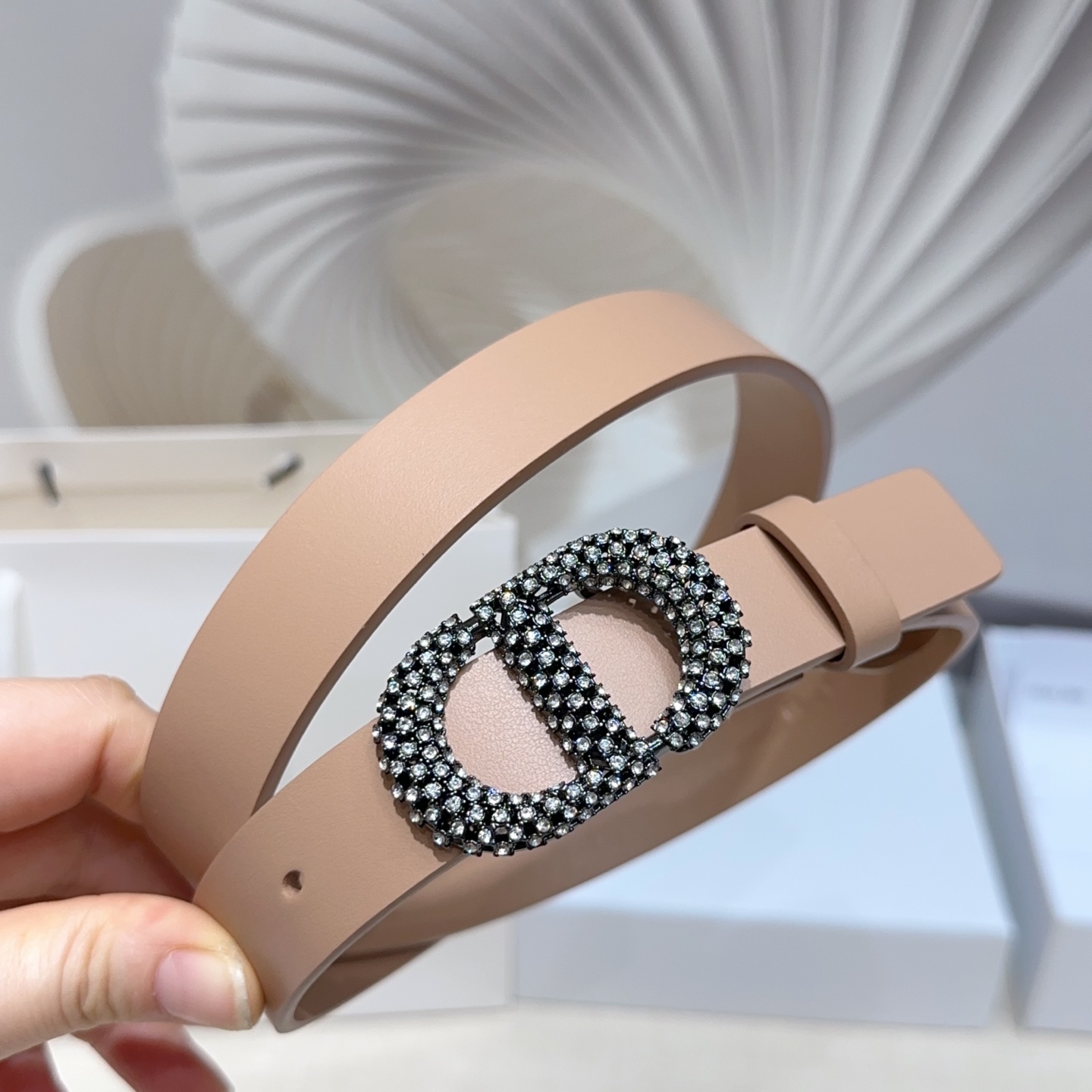 💥💥💥2.5cm迪奥腰带，双面头层进口牛皮，长度：75.80.85.90.95.100.105欧，铜五金