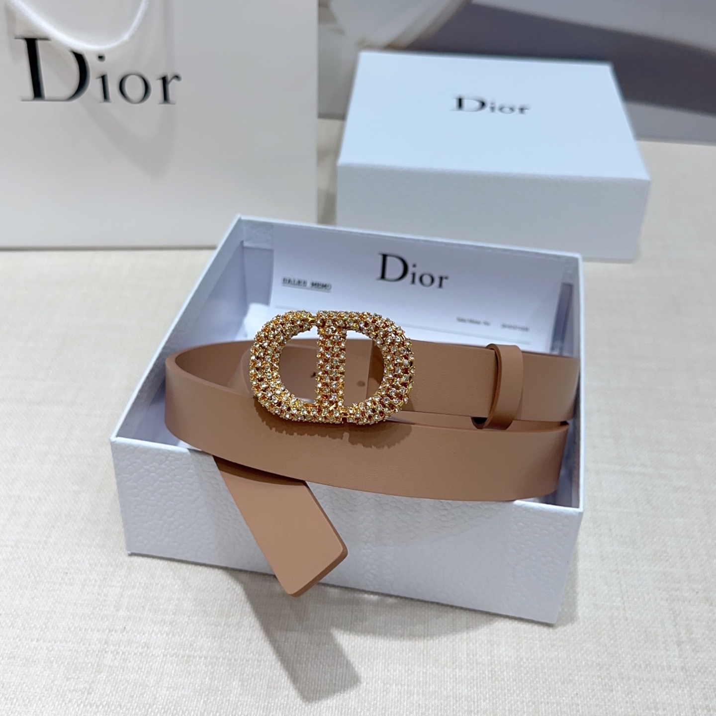 💥💥💥2.5cm迪奥腰带，双面头层进口牛皮，长度：75.80.85.90.95.100.105欧，铜五金