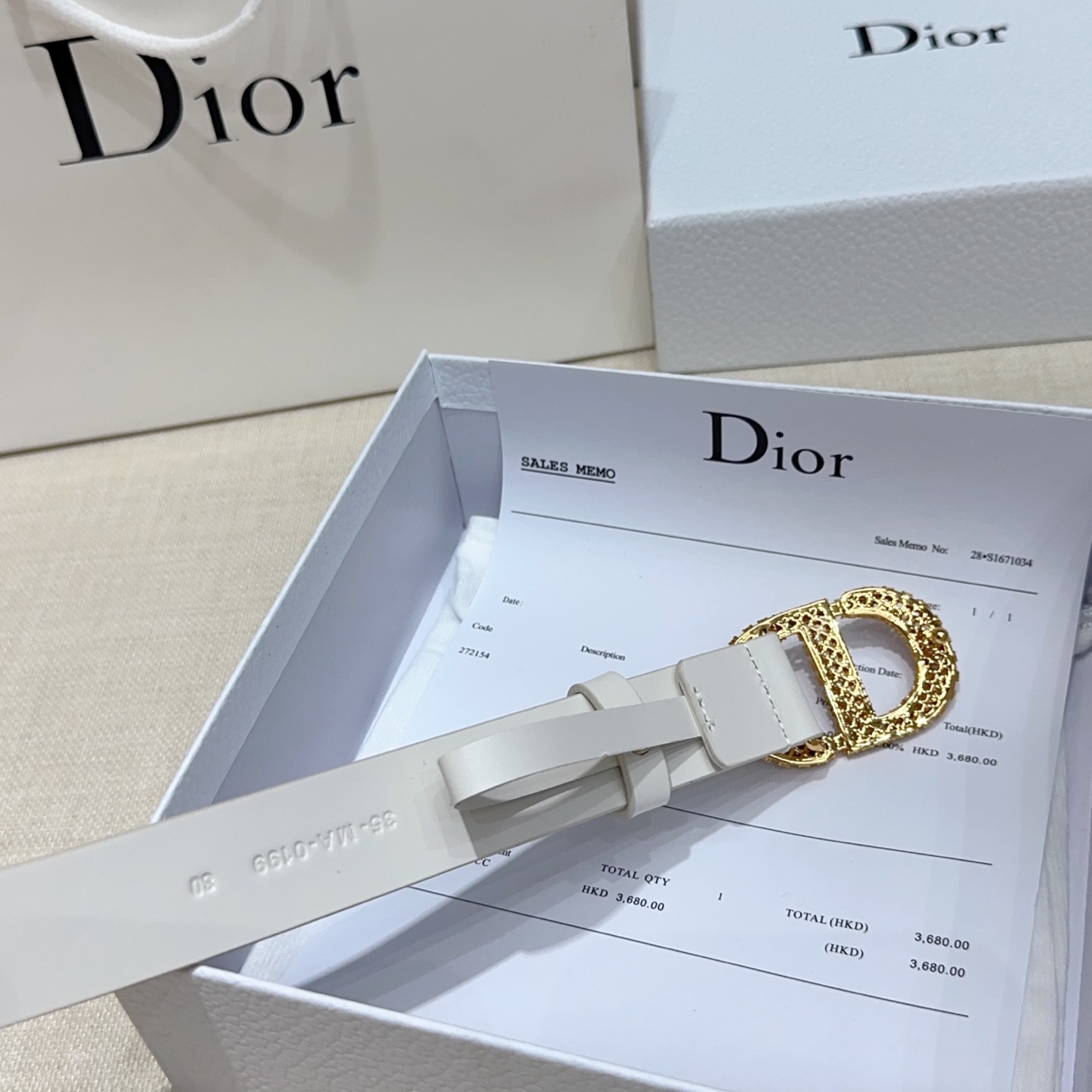 💥💥💥2.5cm迪奥腰带，双面头层进口牛皮，长度：75.80.85.90.95.100.105欧，铜五金