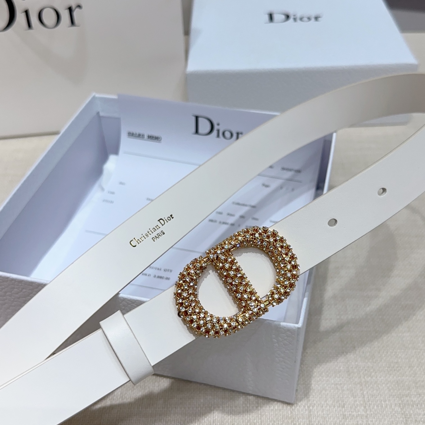 💥💥💥2.5cm迪奥腰带，双面头层进口牛皮，长度：75.80.85.90.95.100.105欧，铜五金