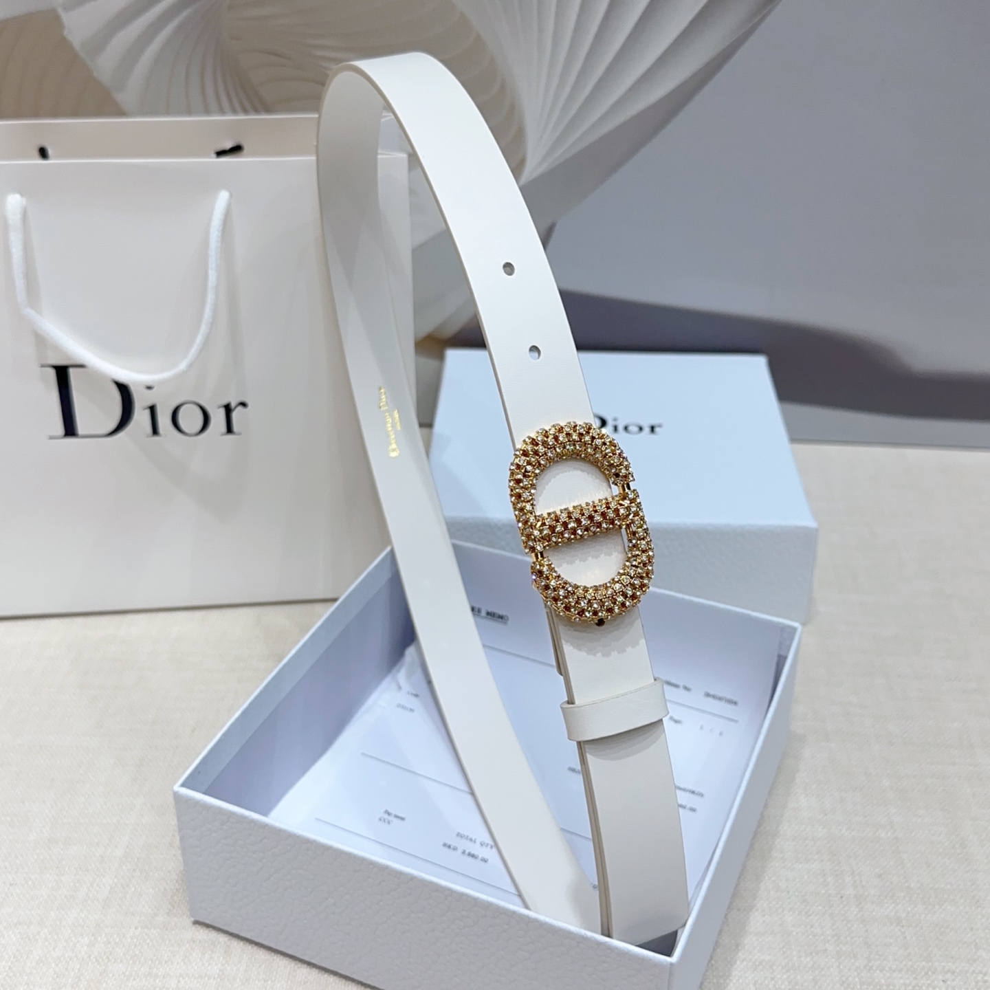 💥💥💥2.5cm迪奥腰带，双面头层进口牛皮，长度：75.80.85.90.95.100.105欧，铜五金