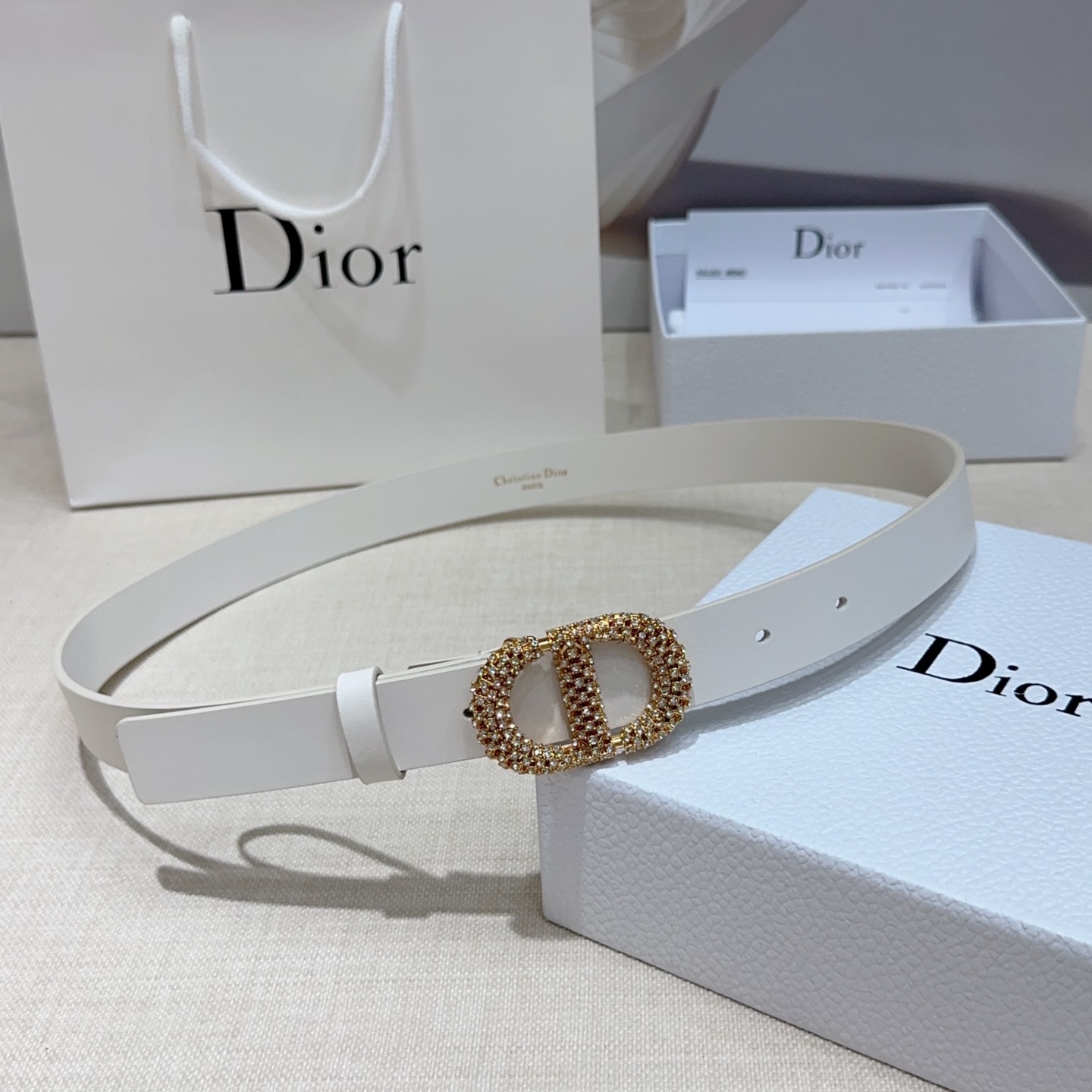 💥💥💥2.5cm迪奥腰带，双面头层进口牛皮，长度：75.80.85.90.95.100.105欧，铜五金