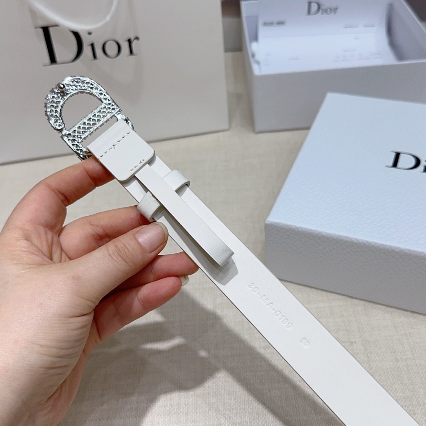 💥💥💥2.5cm迪奥腰带，双面头层进口牛皮，长度：75.80.85.90.95.100.105欧，铜五金