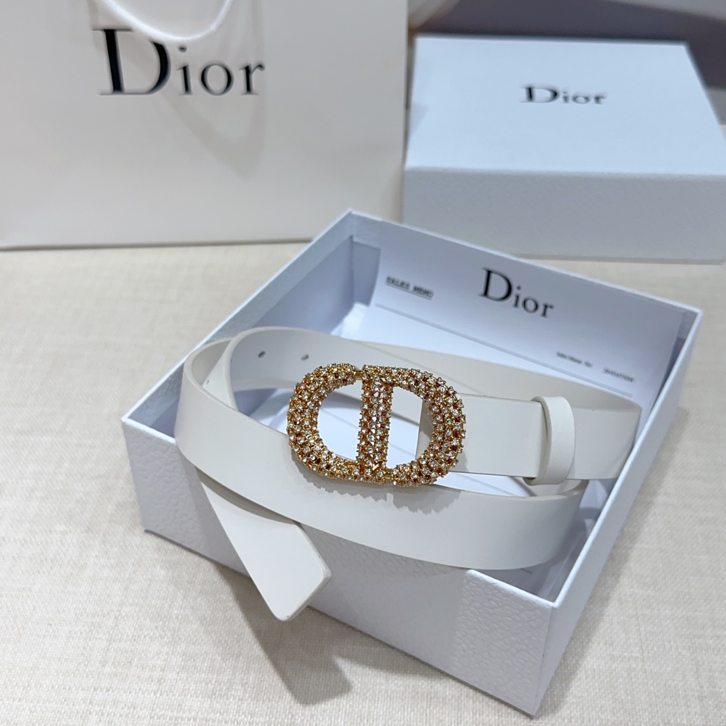 💥💥💥2.5cm迪奥腰带，双面头层进口牛皮，长度：75.80.85.90.95.100.105欧，铜五金