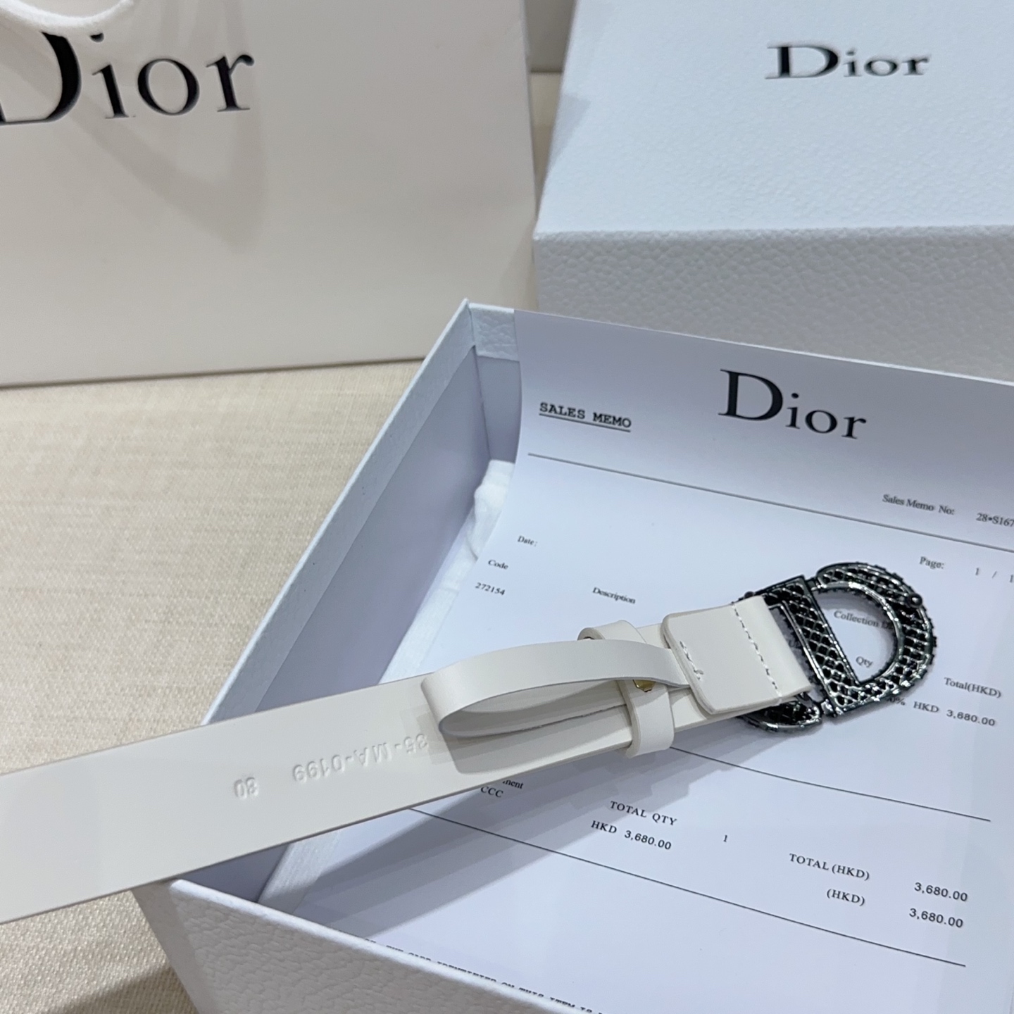 💥💥💥2.5cm迪奥腰带，双面头层进口牛皮，长度：75.80.85.90.95.100.105欧，铜五金