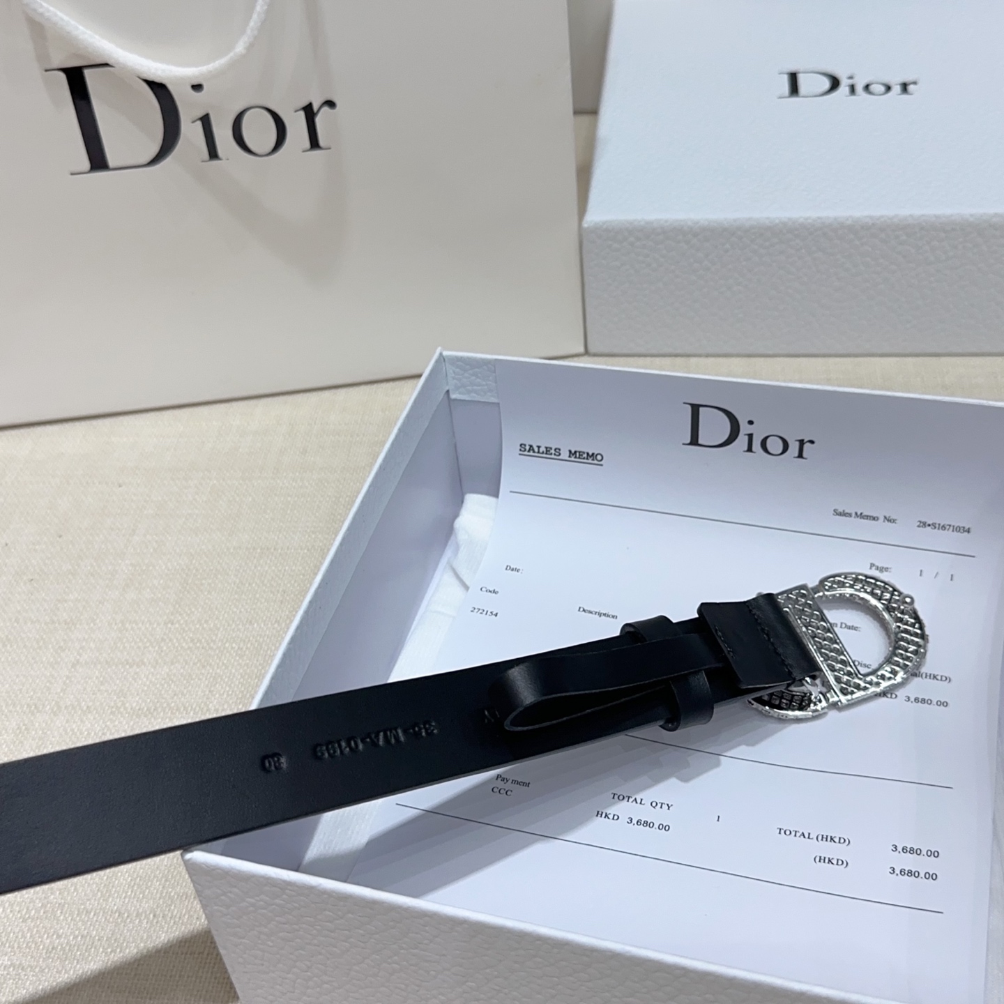 💥💥💥2.5cm迪奥腰带，双面头层进口牛皮，长度：75.80.85.90.95.100.105欧，铜五金