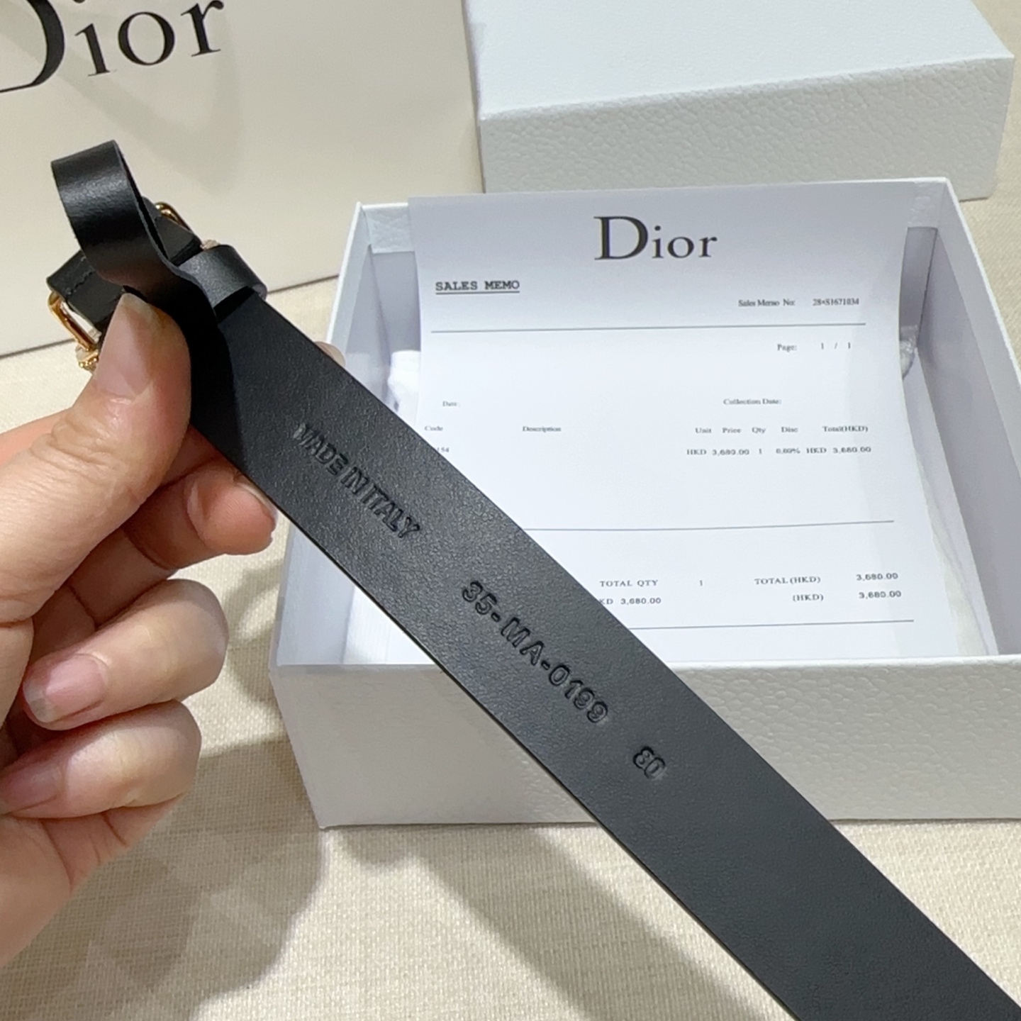 💥💥💥2.5cm迪奥腰带，双面头层进口牛皮，长度：75.80.85.90.95.100.105欧，铜五金