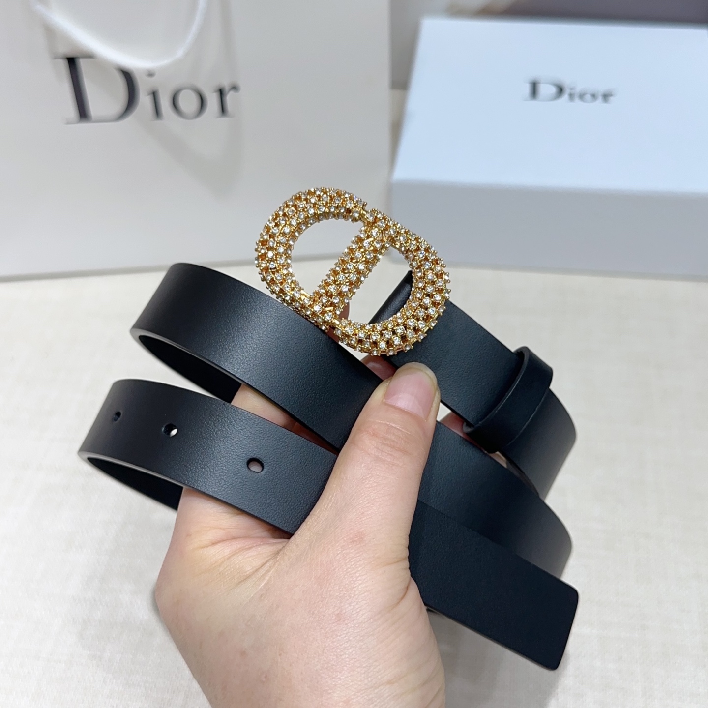 💥💥💥2.5cm迪奥腰带，双面头层进口牛皮，长度：75.80.85.90.95.100.105欧，铜五金