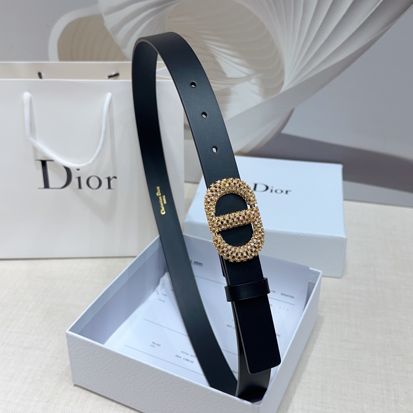 💥💥💥2.5cm迪奥腰带，双面头层进口牛皮，长度：75.80.85.90.95.100.105欧，铜五金