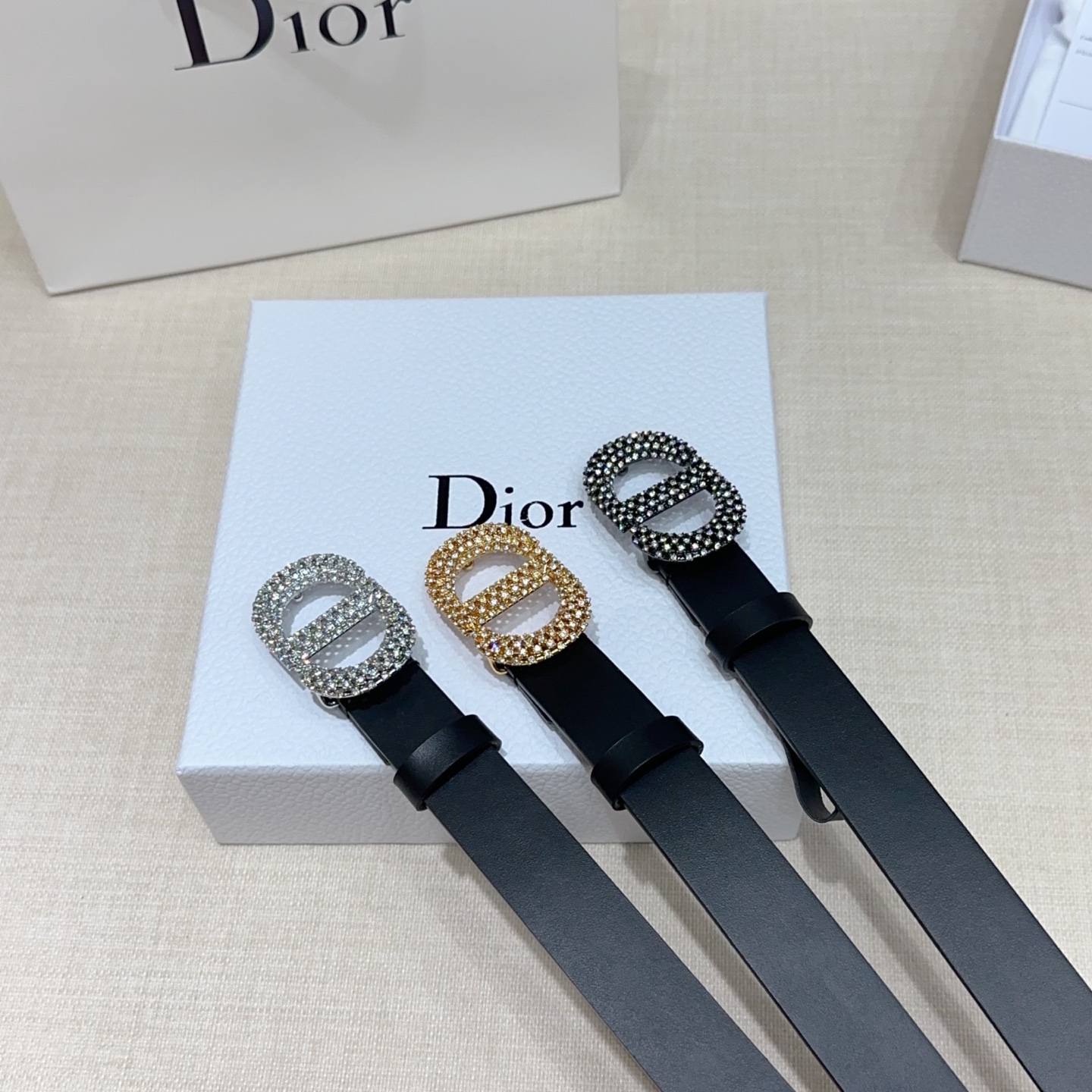 💥💥💥2.5cm迪奥腰带，双面头层进口牛皮，长度：75.80.85.90.95.100.105欧，铜五金