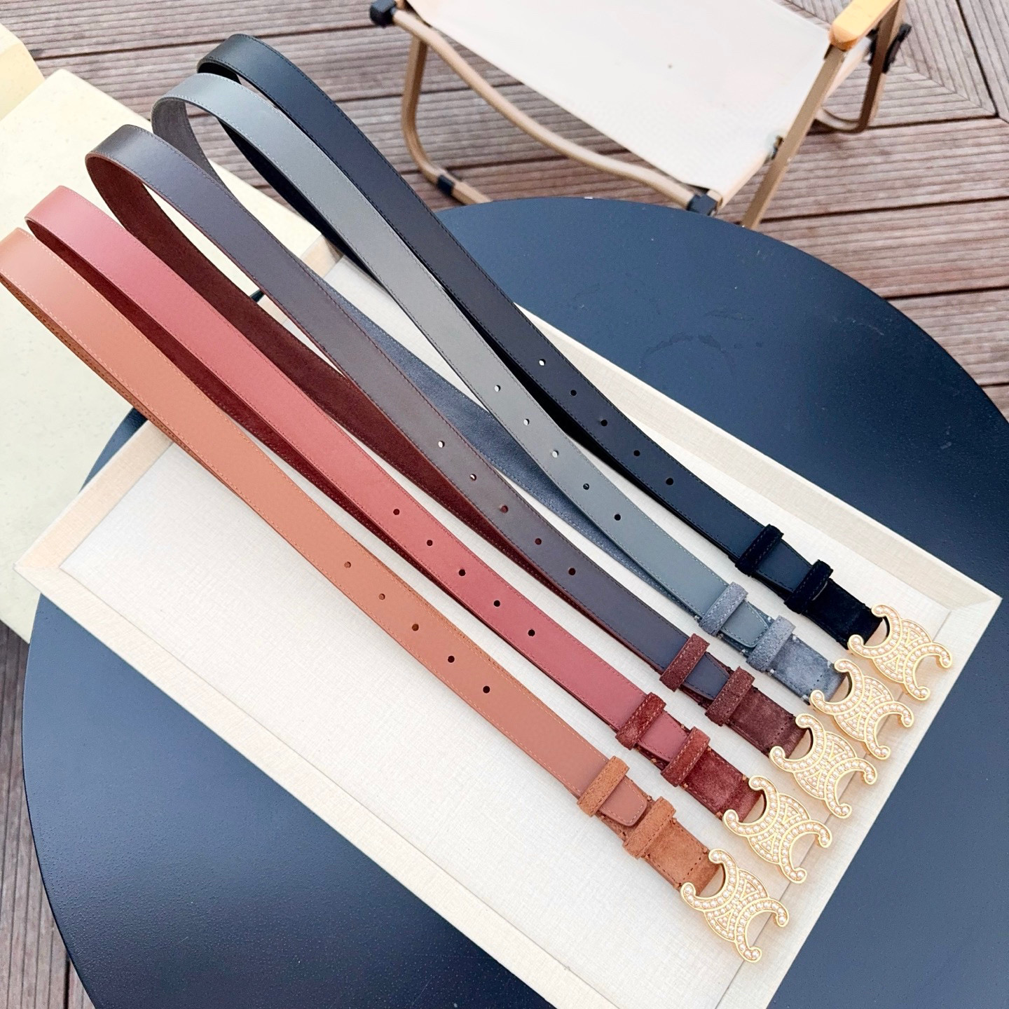 💥💥💥2.5cm赛琳腰带，头层磨砂牛皮配头层皮，长度：75.80.85.90.95.100.欧，纯铜扣配