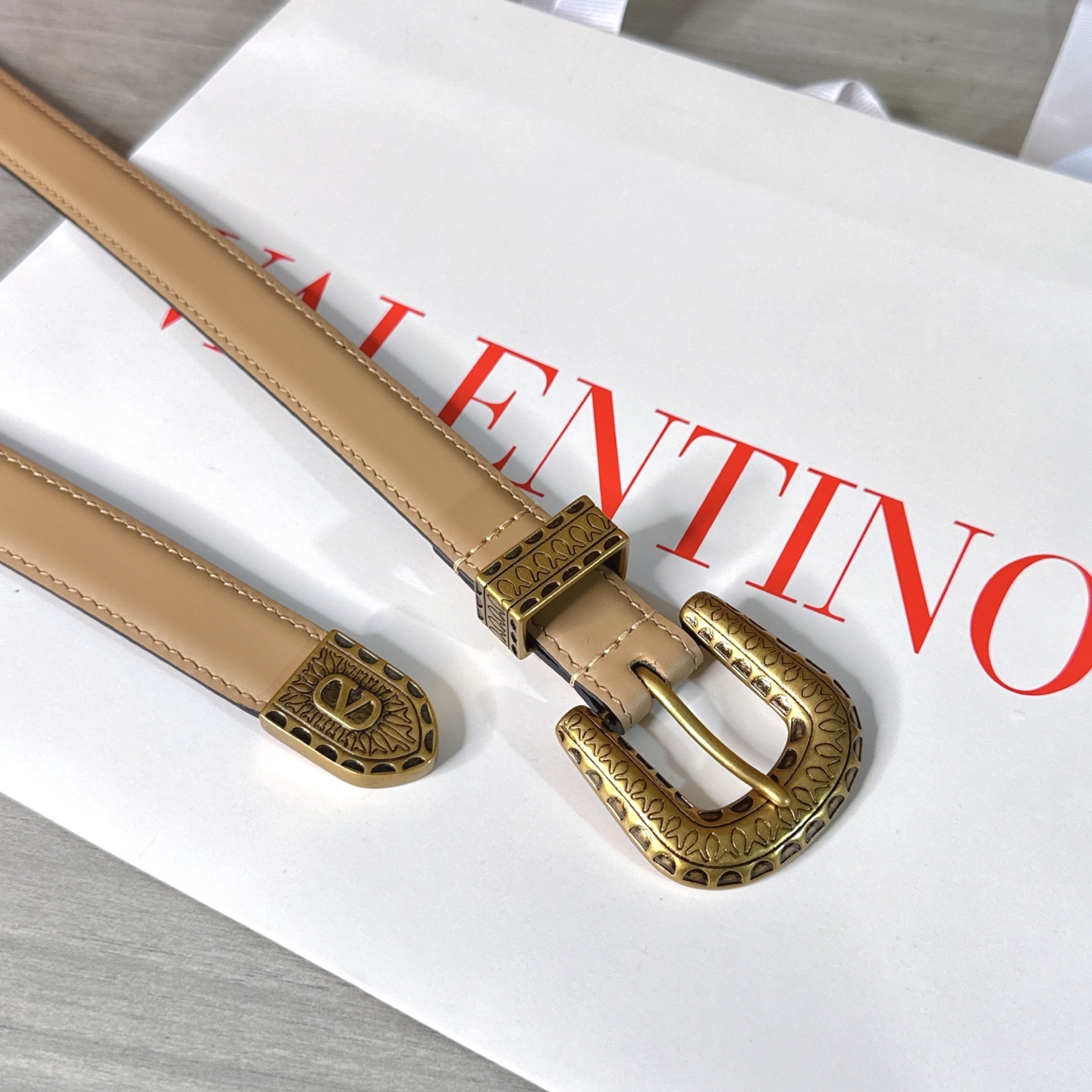 💥💥💥2.0cm 华伦天奴 腰带，双面头层牛皮，长度：75.80.85.90.95.100.105欧，铜