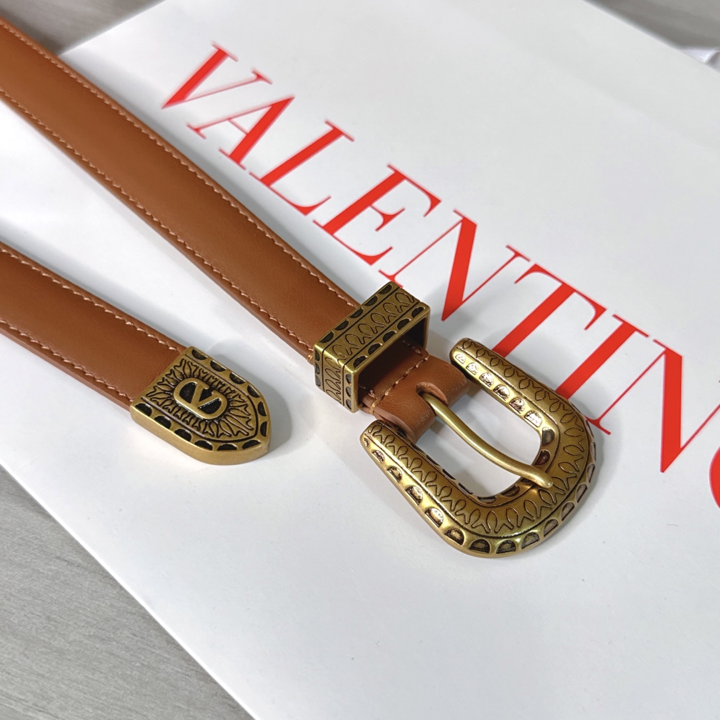 💥💥💥2.0cm 华伦天奴 腰带，双面头层牛皮，长度：75.80.85.90.95.100.105欧，铜