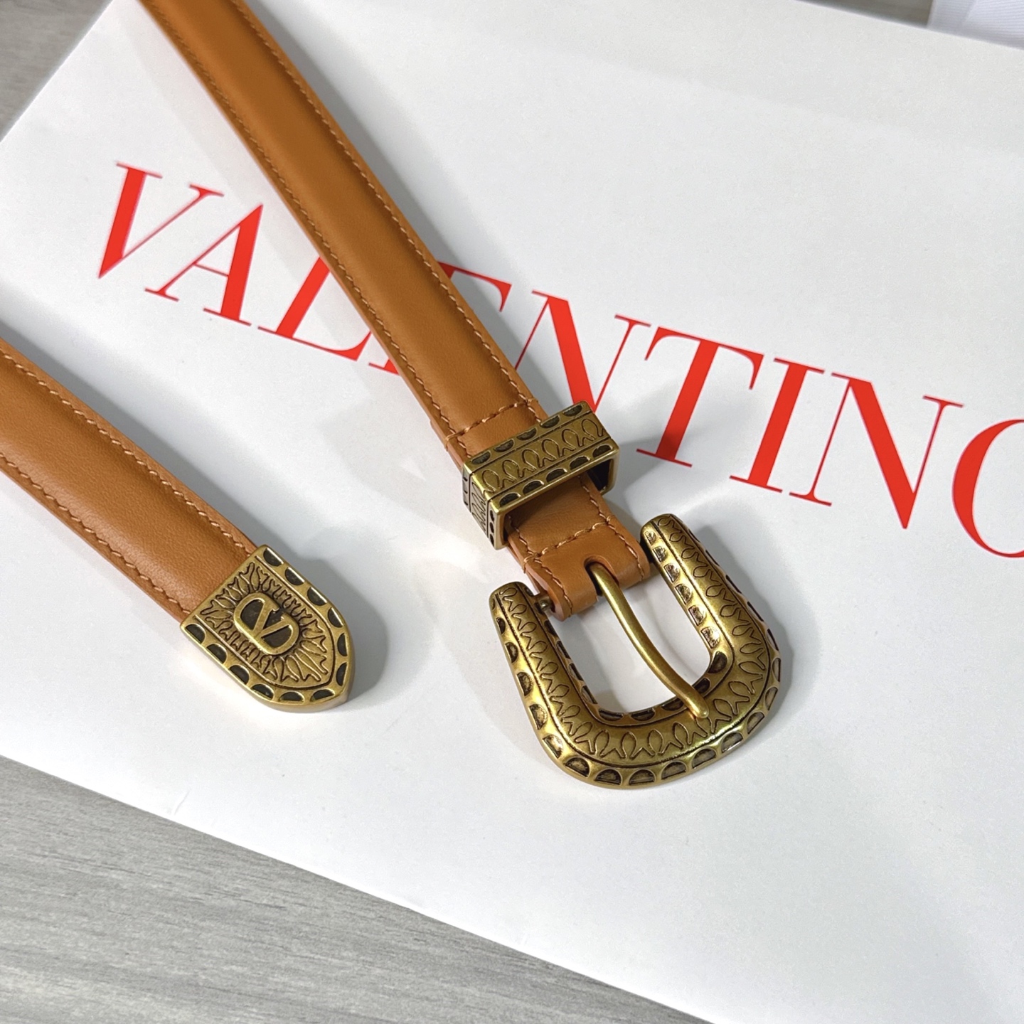 💥💥💥2.0cm 华伦天奴 腰带，双面头层牛皮，长度：75.80.85.90.95.100.105欧，铜