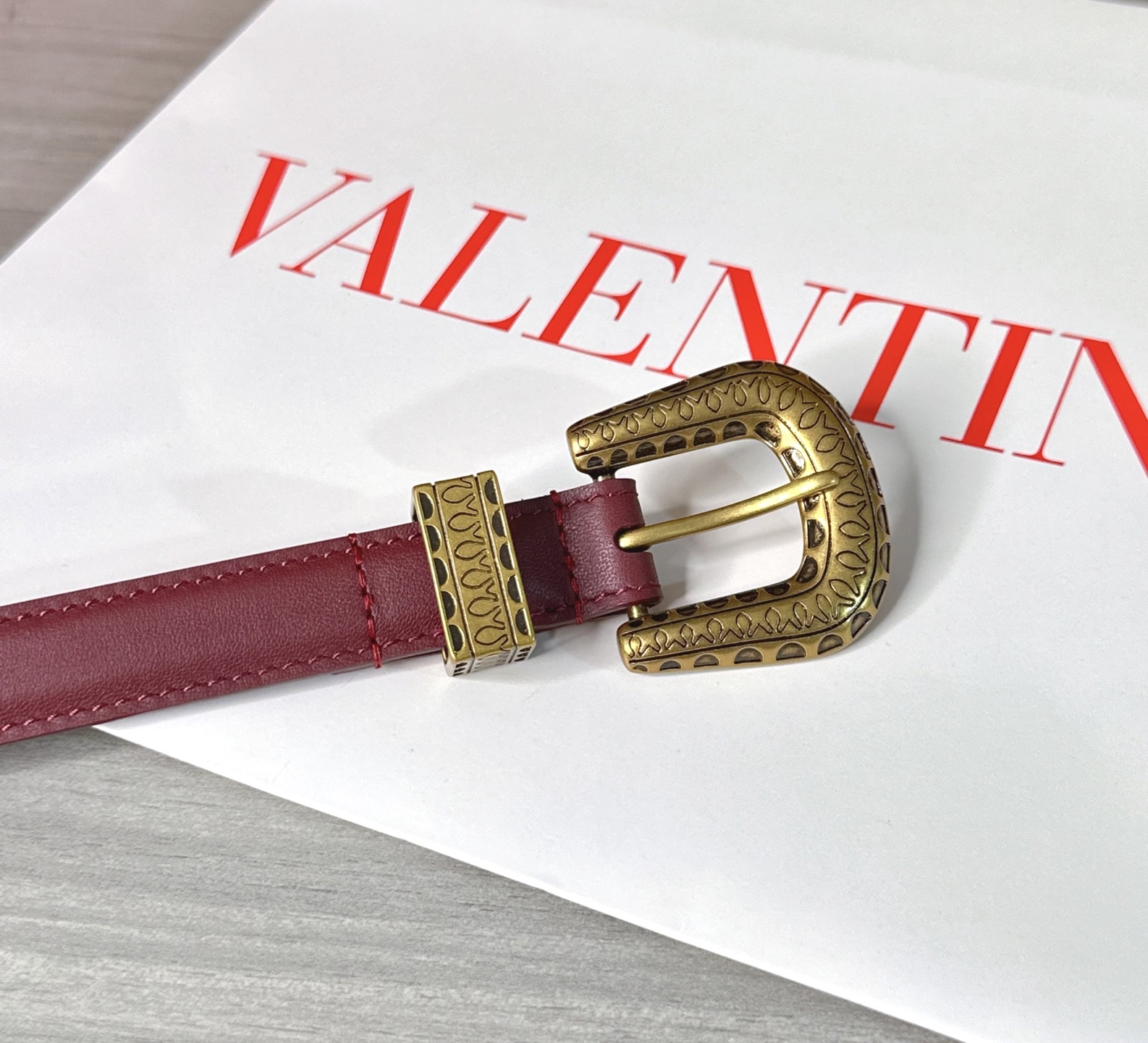 💥💥💥2.0cm 华伦天奴 腰带，双面头层牛皮，长度：75.80.85.90.95.100.105欧，铜