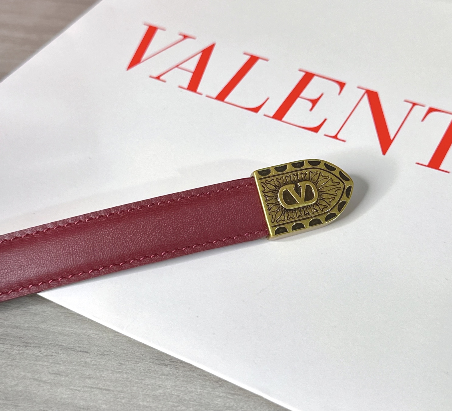 💥💥💥2.0cm 华伦天奴 腰带，双面头层牛皮，长度：75.80.85.90.95.100.105欧，铜