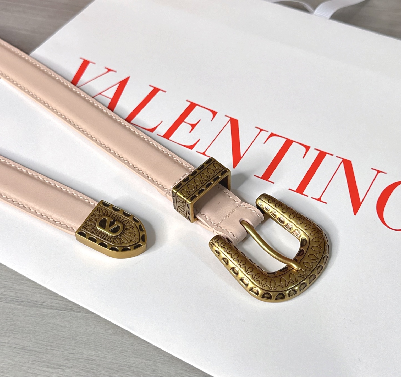 💥💥💥2.0cm 华伦天奴 腰带，双面头层牛皮，长度：75.80.85.90.95.100.105欧，铜