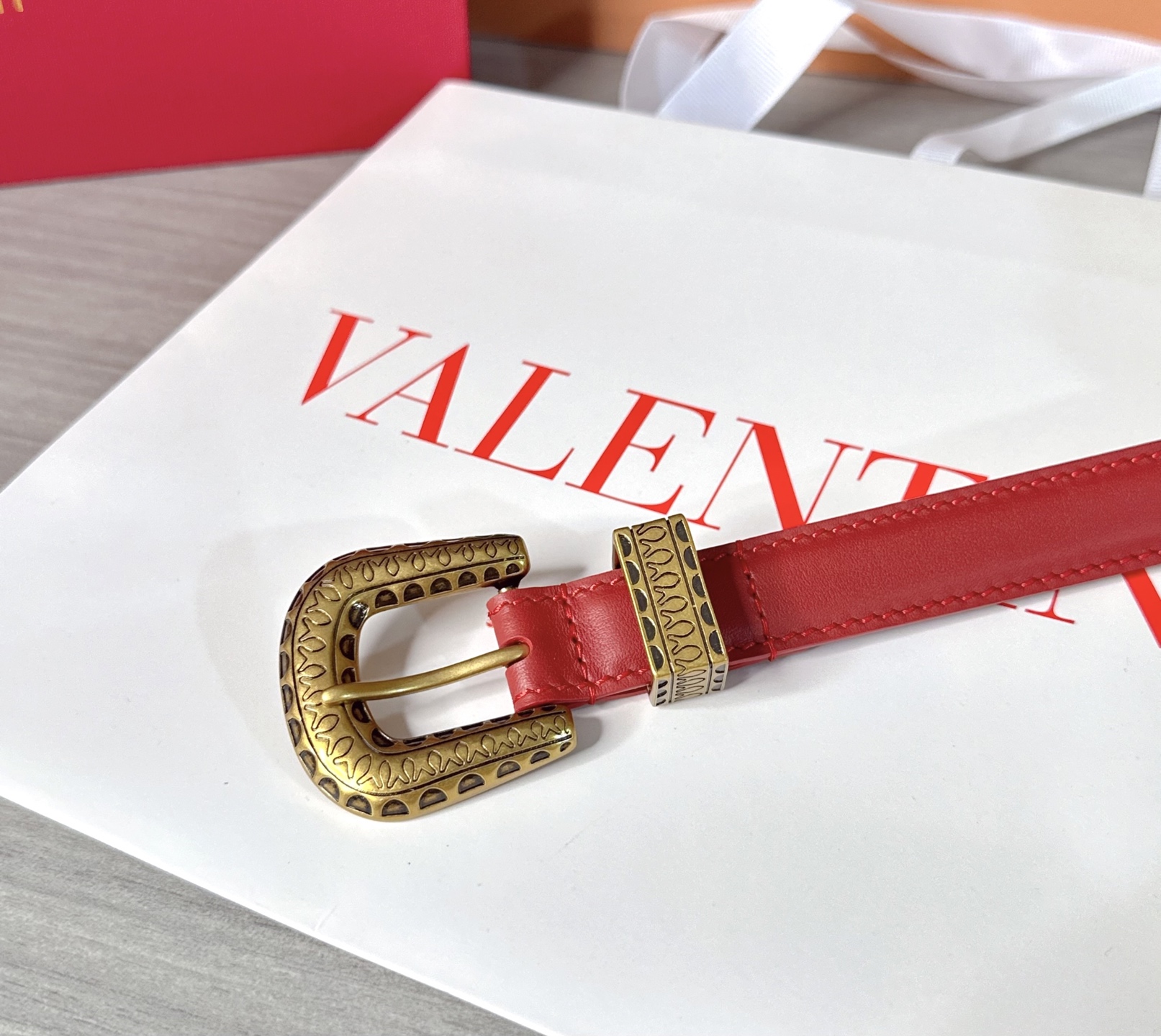 💥💥💥2.0cm 华伦天奴 腰带，双面头层牛皮，长度：75.80.85.90.95.100.105欧，铜