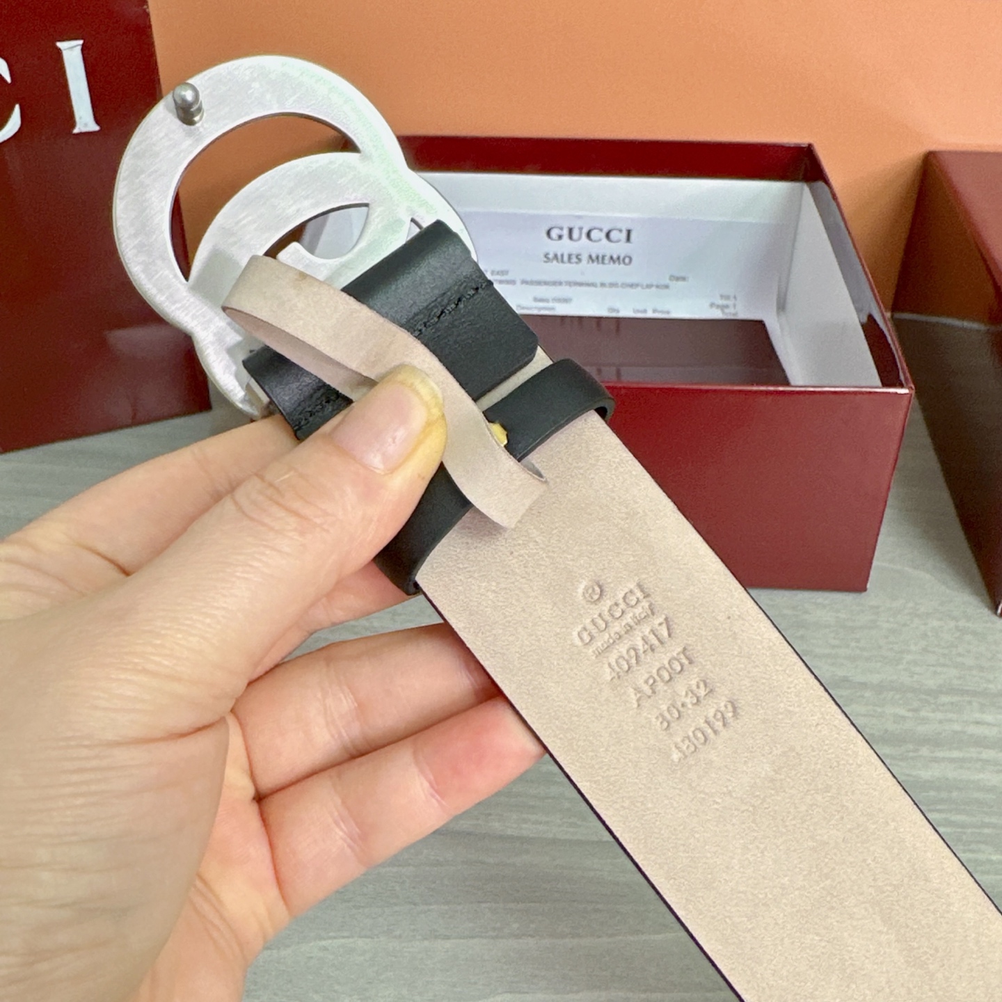 💥💥💥4.0cm古奇腰带，平纹磨砂底双面头层牛皮，长度：75.80.85.90.95.100.105.1