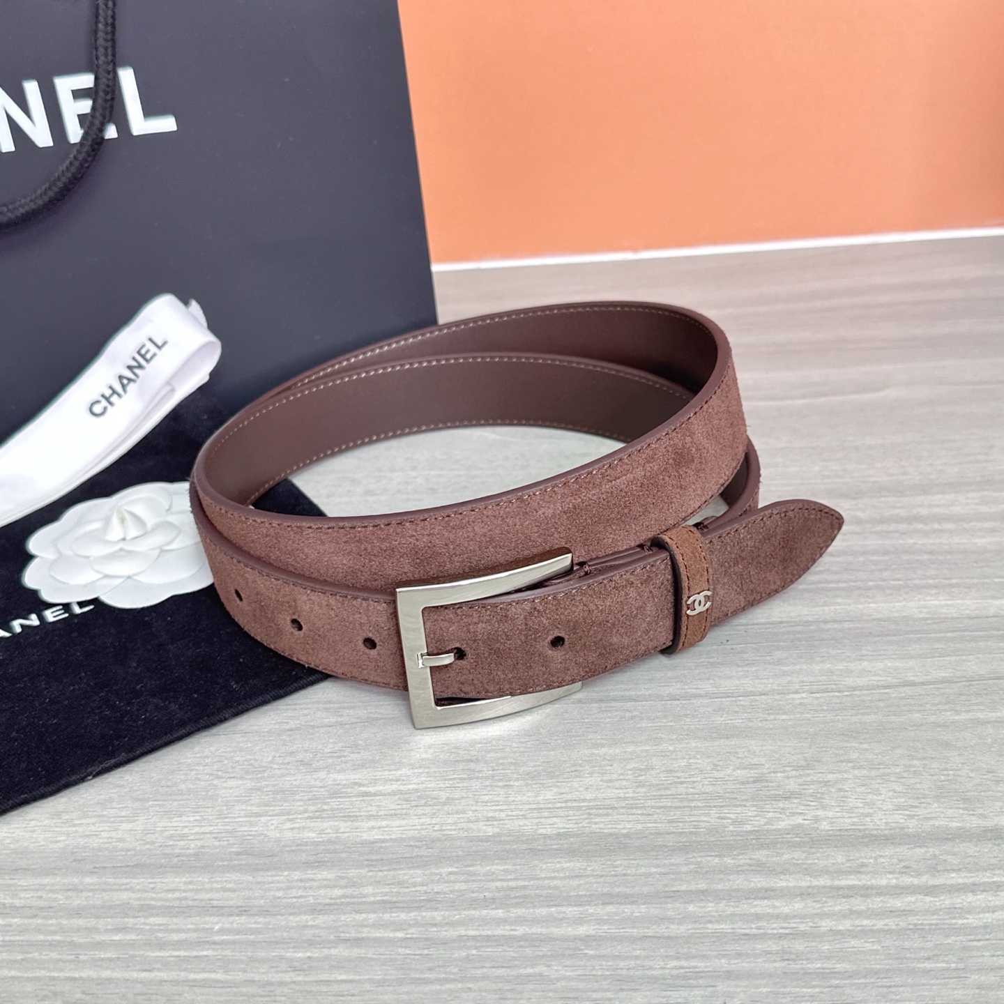 💥💥💥3.0cm香奈儿腰带，磨砂皮双面头层牛皮，长度：75.80.85.90.95.100.105.11