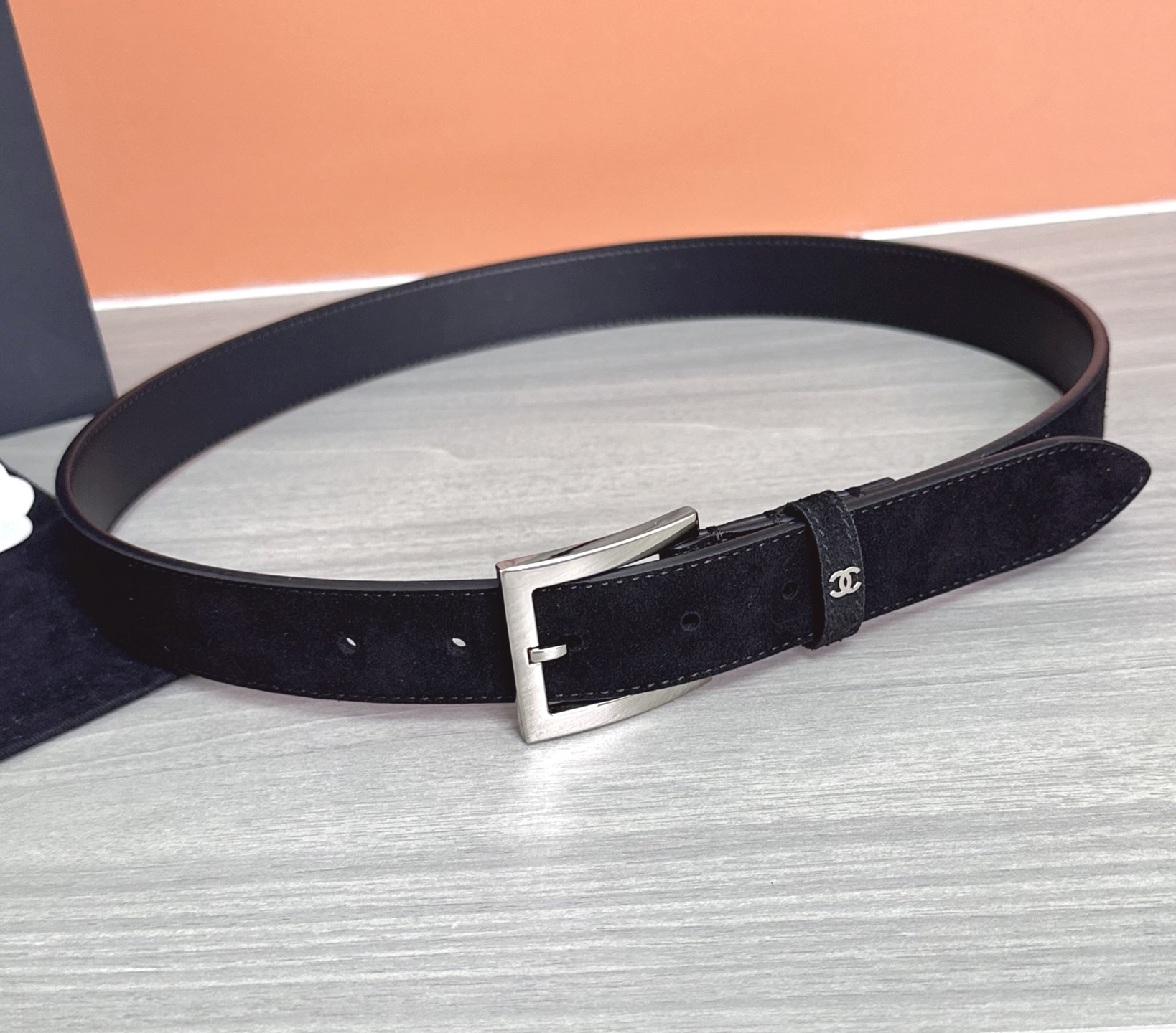 💥💥💥3.0cm香奈儿腰带，磨砂皮双面头层牛皮，长度：75.80.85.90.95.100.105.11