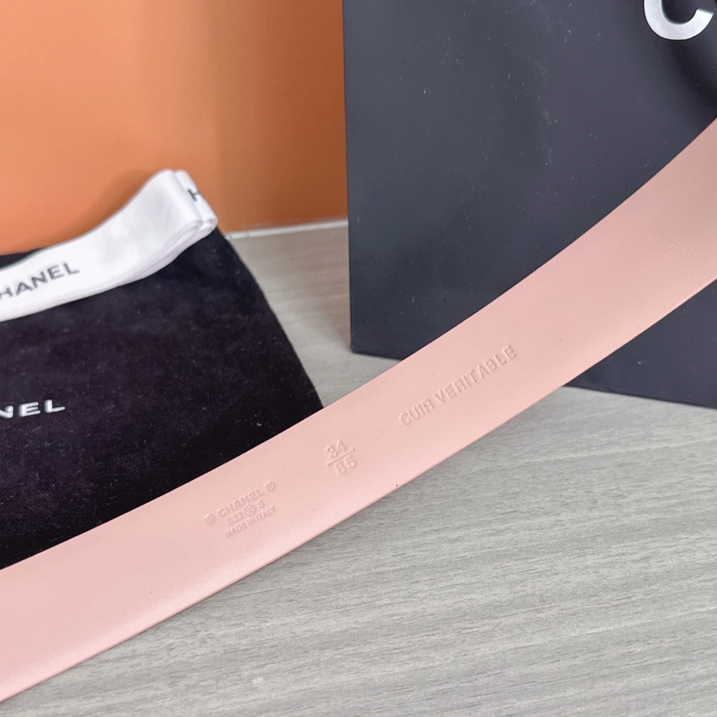 💥💥💥3.0cm香奈儿腰带，头层进口牛皮，长度：75.80.85.90.95.100.105欧，浅金铜五