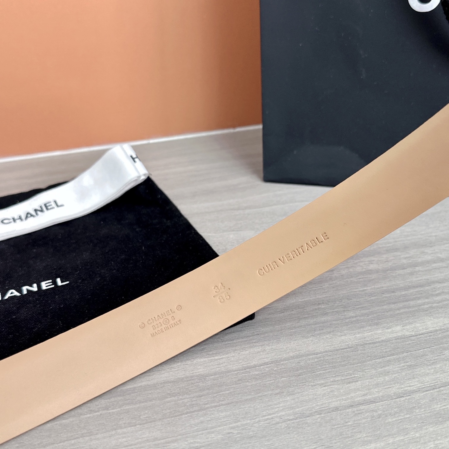 💥💥💥3.0cm香奈儿腰带，头层进口牛皮，长度：75.80.85.90.95.100.105欧，浅金铜五