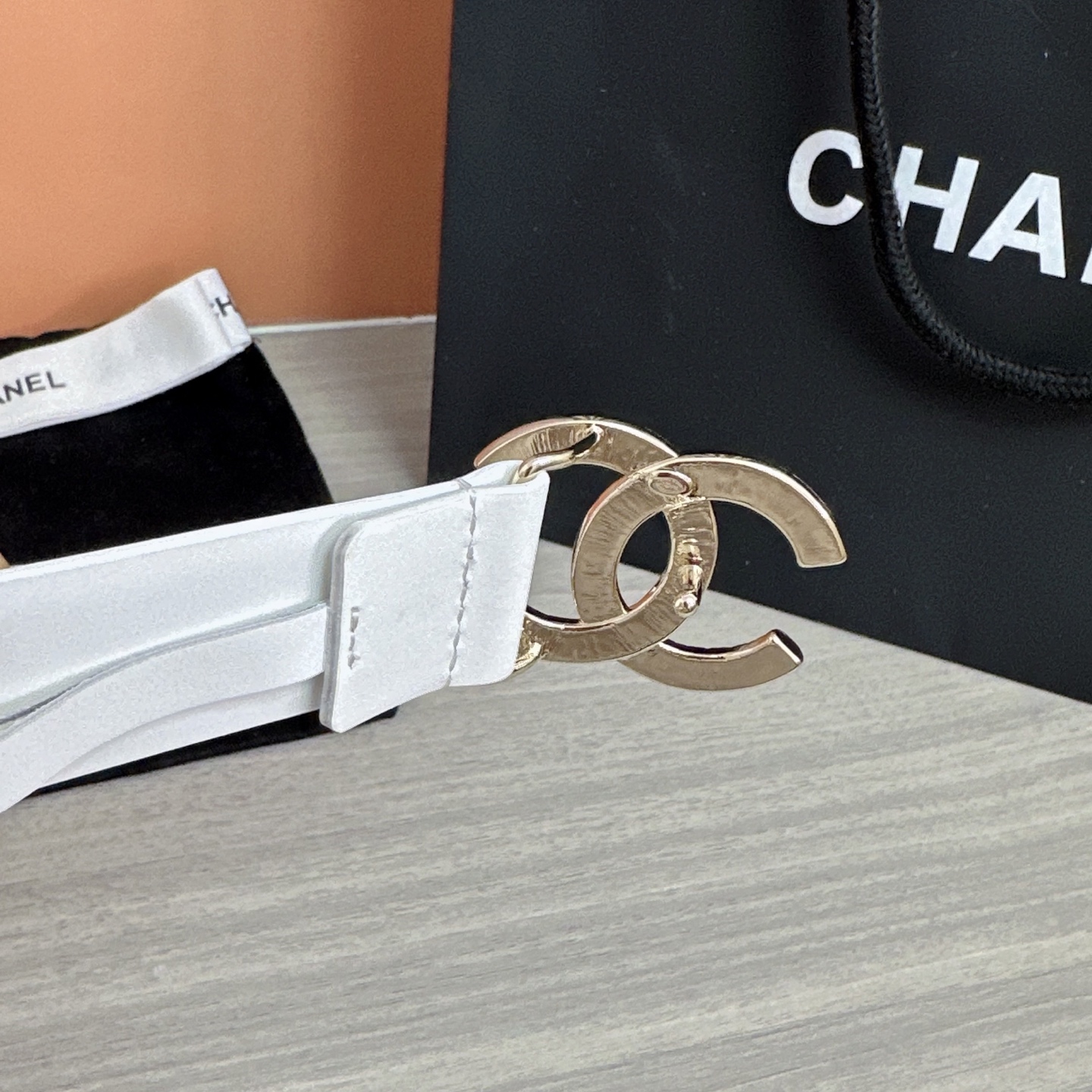 💥💥💥3.0cm香奈儿腰带，头层进口牛皮，长度：75.80.85.90.95.100.105欧，浅金铜五