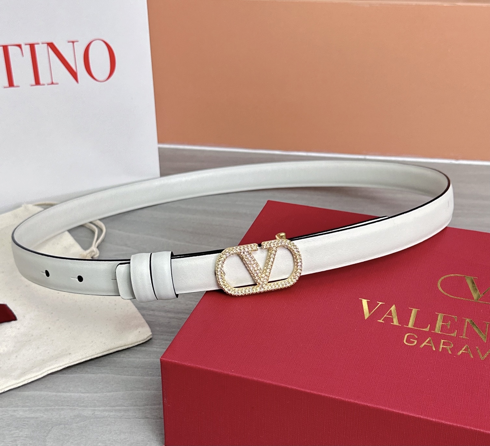 💥💥💥2.0cm华伦天奴腰带，双面头层牛皮，长度：75.80.85.90.95.100欧，铜五金扣原版开