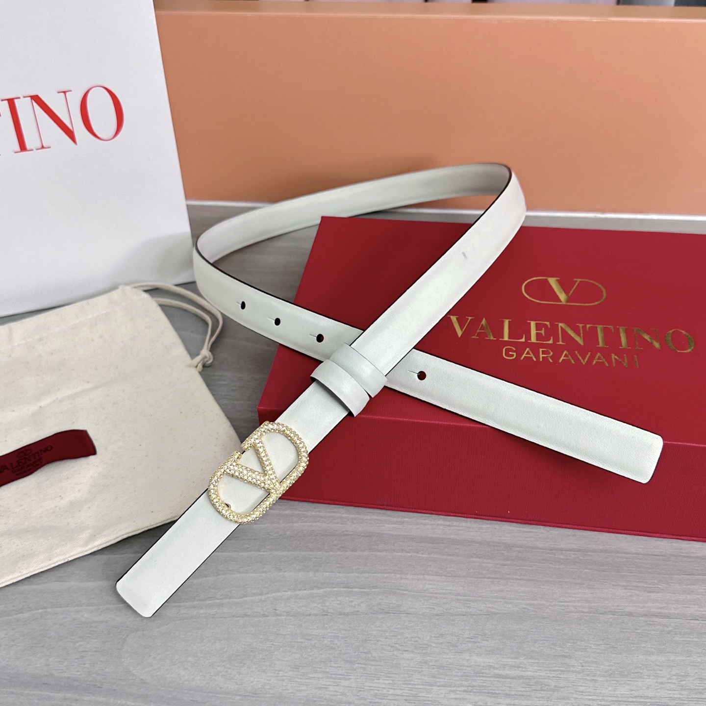 💥💥💥2.0cm华伦天奴腰带，双面头层牛皮，长度：75.80.85.90.95.100欧，铜五金扣原版开