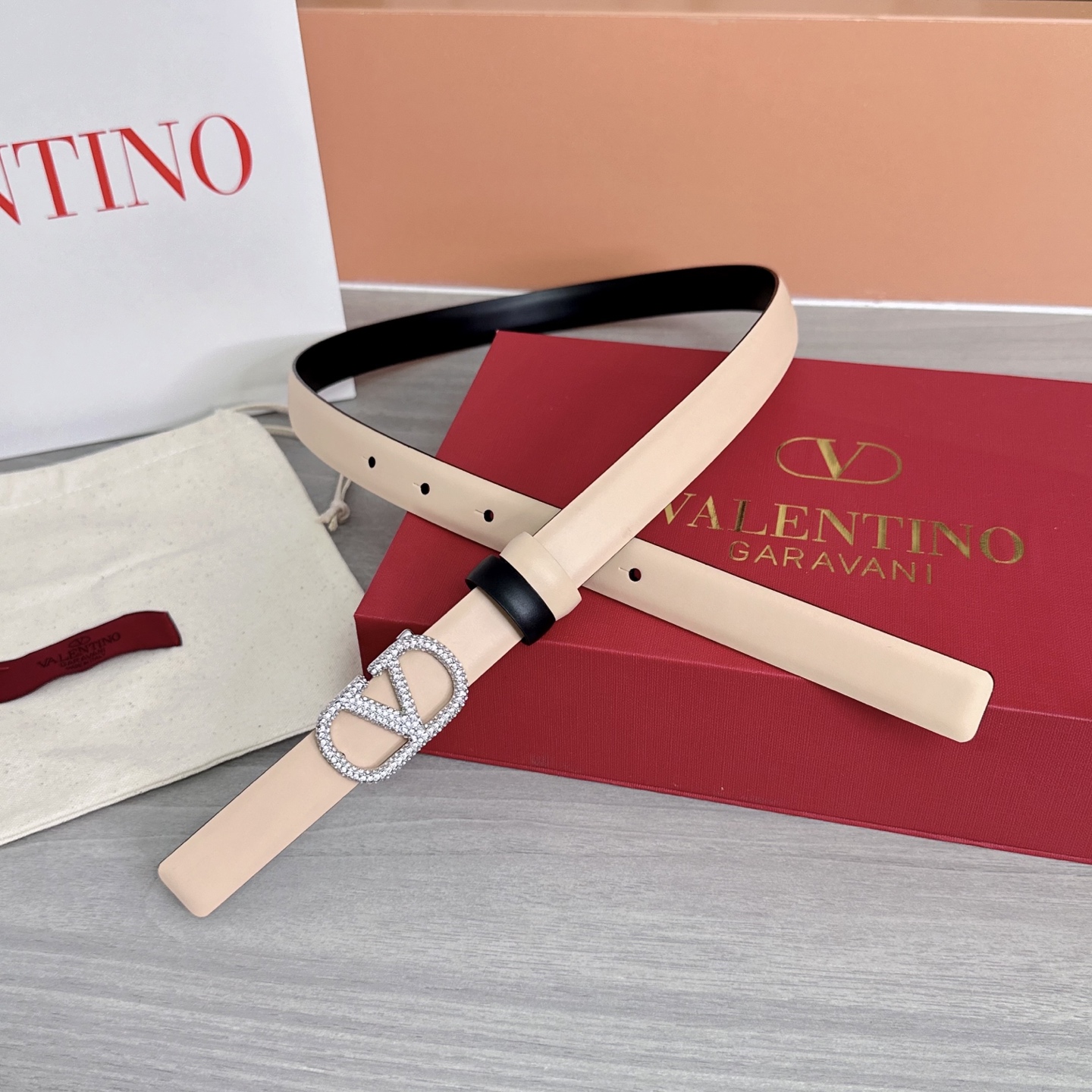 💥💥💥2.0cm华伦天奴腰带，双面头层牛皮，长度：75.80.85.90.95.100欧，铜五金扣原版开