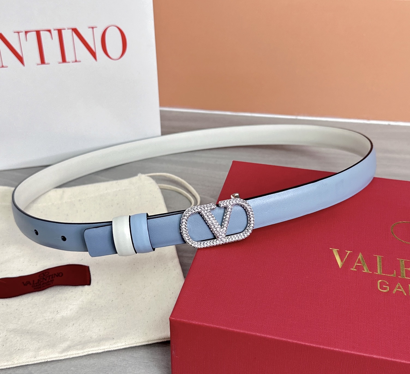 💥💥💥2.0cm华伦天奴腰带，双面头层牛皮，长度：75.80.85.90.95.100欧，铜五金扣原版开