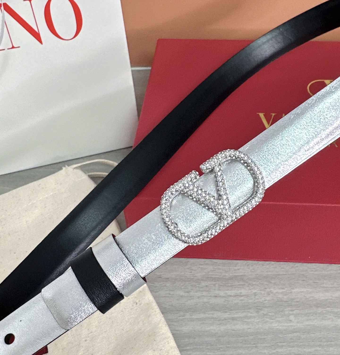 💥💥💥2.0cm华伦天奴腰带，双面头层牛皮，长度：75.80.85.90.95.100欧，铜五金扣原版开