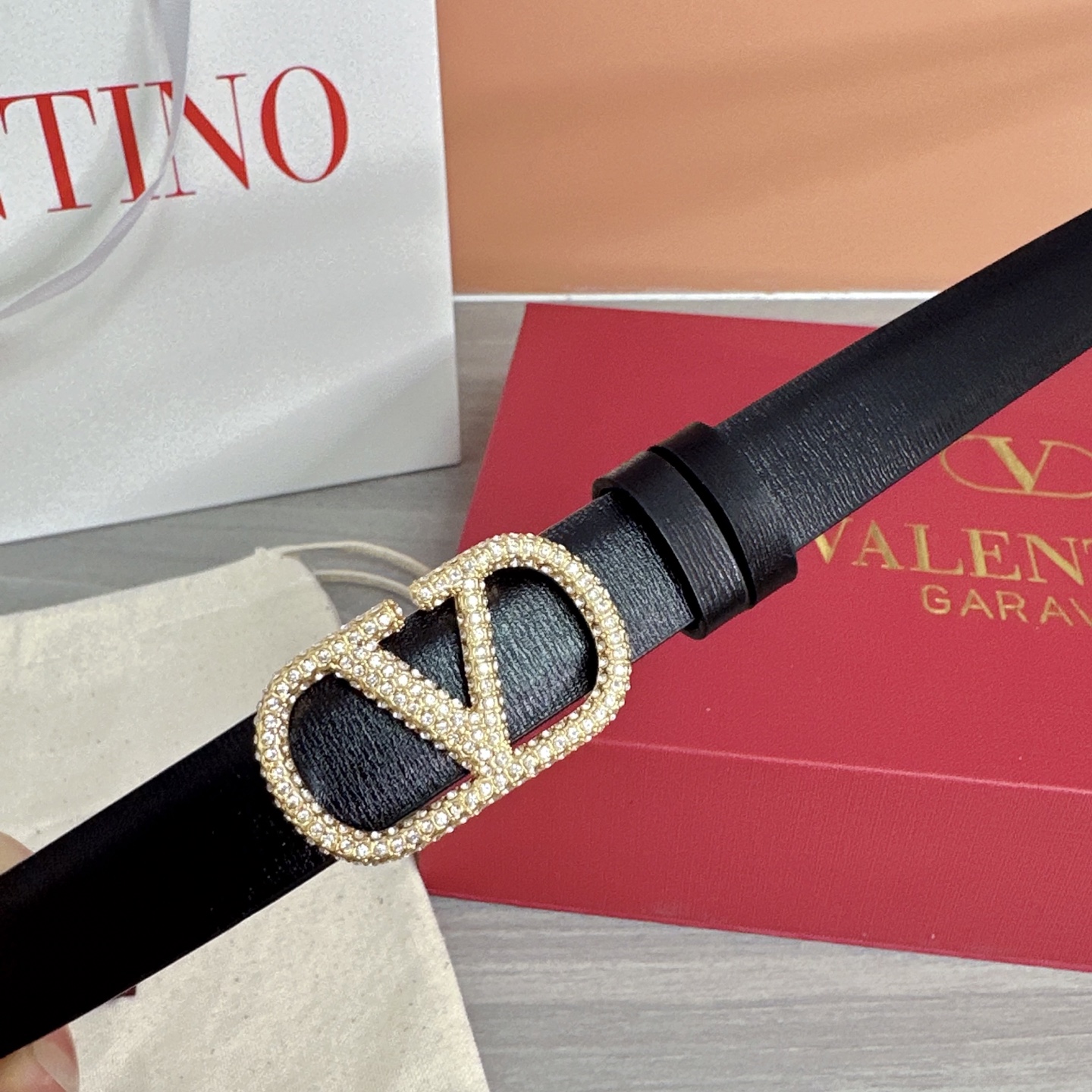 💥💥💥2.0cm华伦天奴腰带，双面头层牛皮，长度：75.80.85.90.95.100欧，铜五金扣原版开