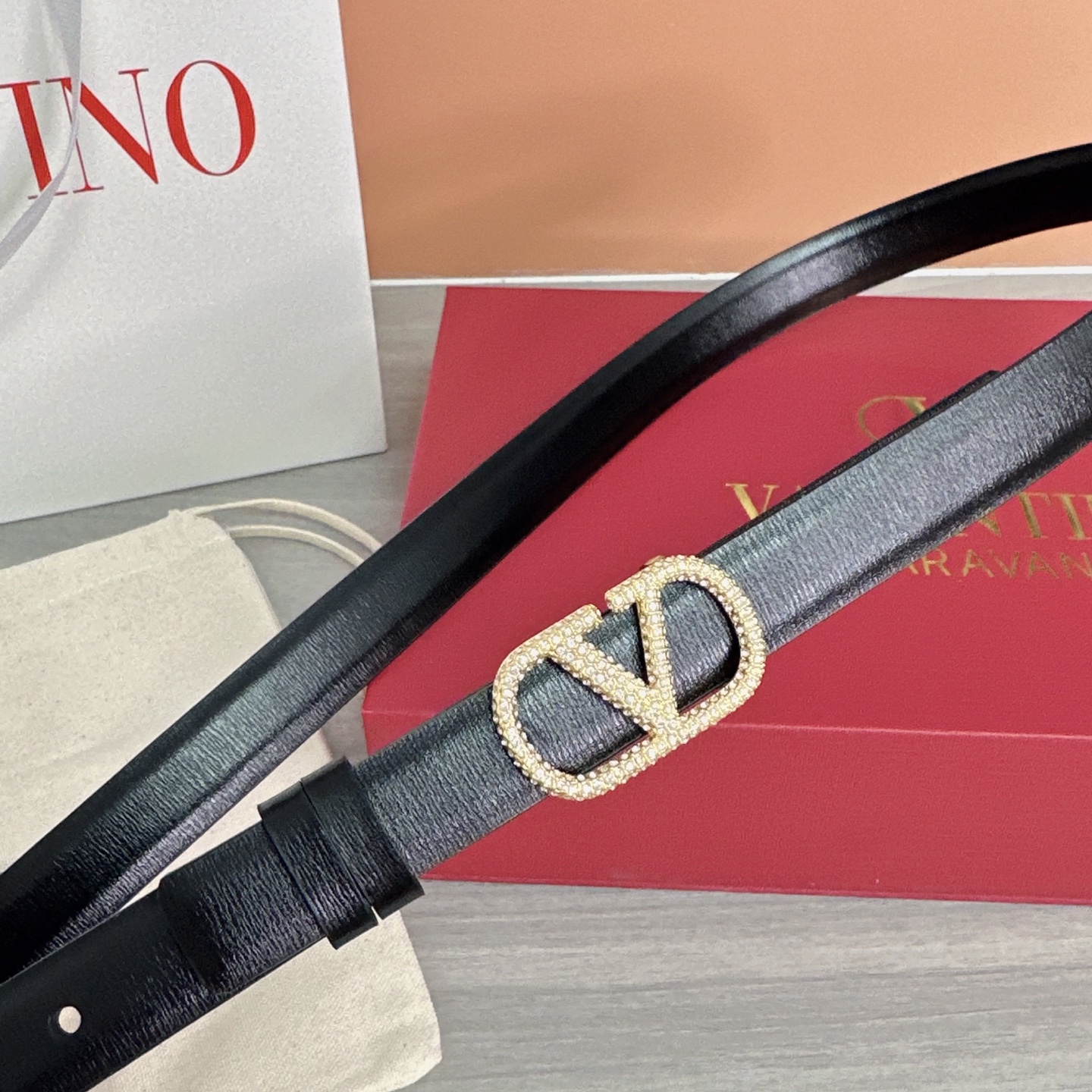 💥💥💥2.0cm华伦天奴腰带，双面头层牛皮，长度：75.80.85.90.95.100欧，铜五金扣原版开