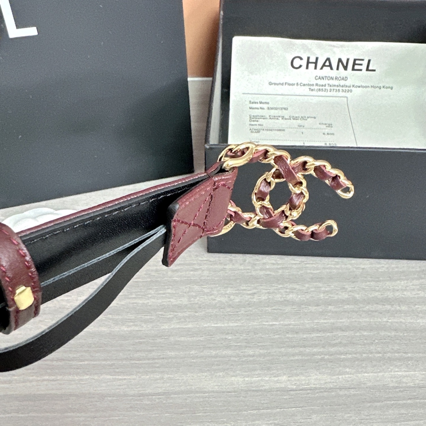 💥💥💥3.0cm香奈儿腰带，羊皮搭配头层牛皮，长度：75.80.85.90.95.100欧，铜五金扣原版