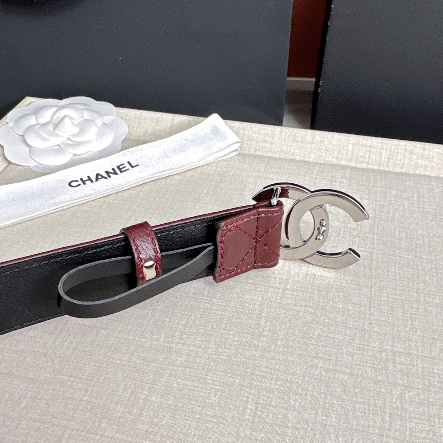 💥💥💥3.0cm香奈儿腰带，羊皮搭配头层牛皮，长度：75.80.85.90.95.100欧，铜五金扣原版