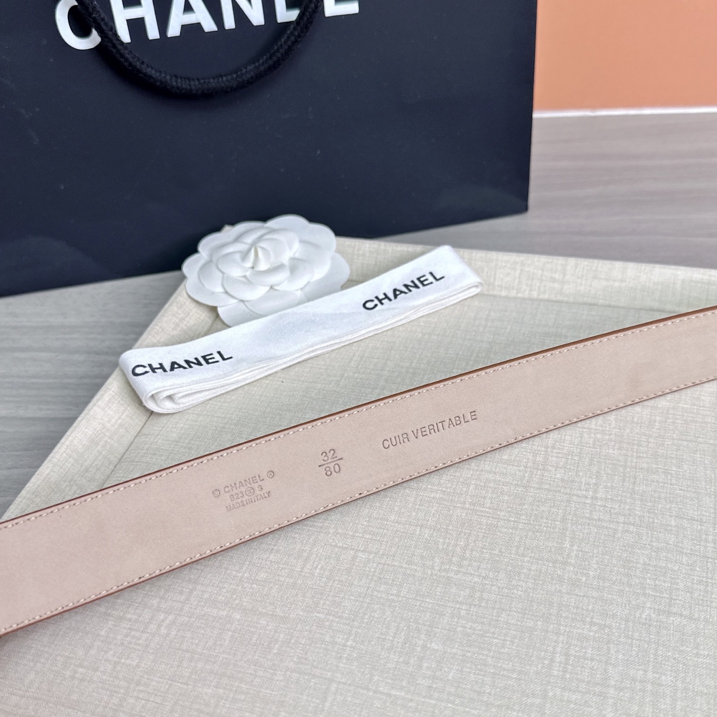 💥💥💥3.0cm香奈儿 CHANEL 最新款双面头层牛皮腰带、经典优雅、时尚百搭，长度：75.80.85