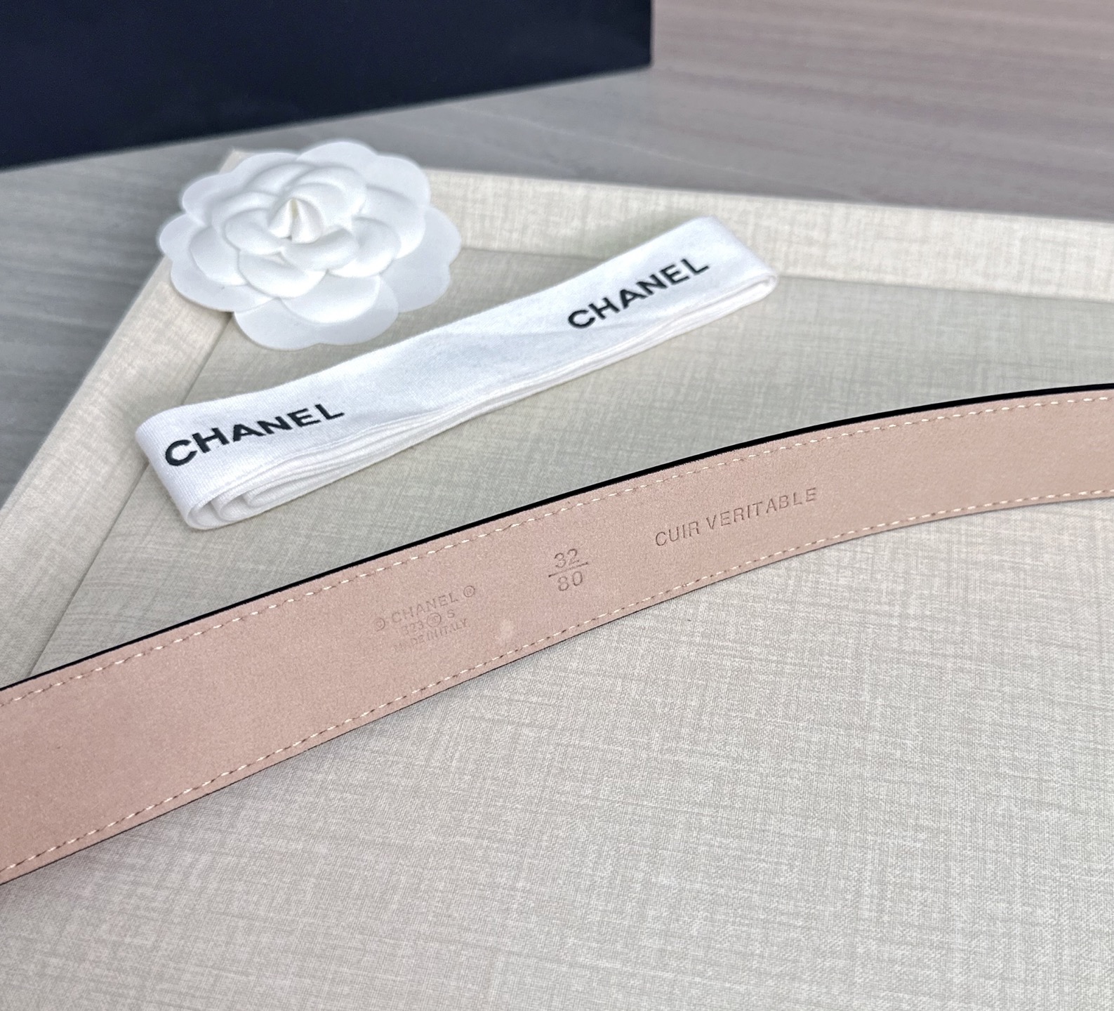 💥💥💥3.0cm香奈儿 CHANEL 最新款双面头层牛皮腰带、经典优雅、时尚百搭，长度：75.80.85