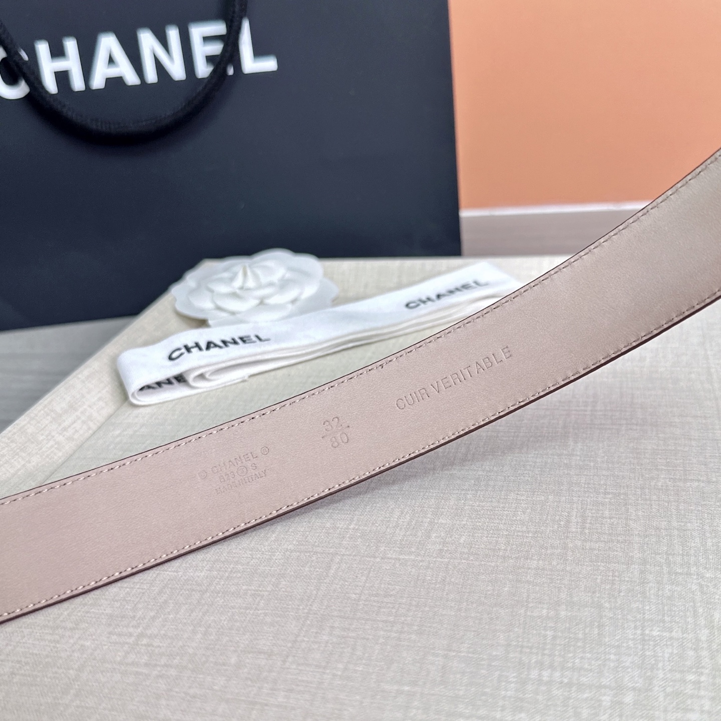 💥💥💥3.0cm香奈儿 CHANEL 最新款双面头层牛皮腰带、经典优雅、时尚百搭，长度：75.80.85