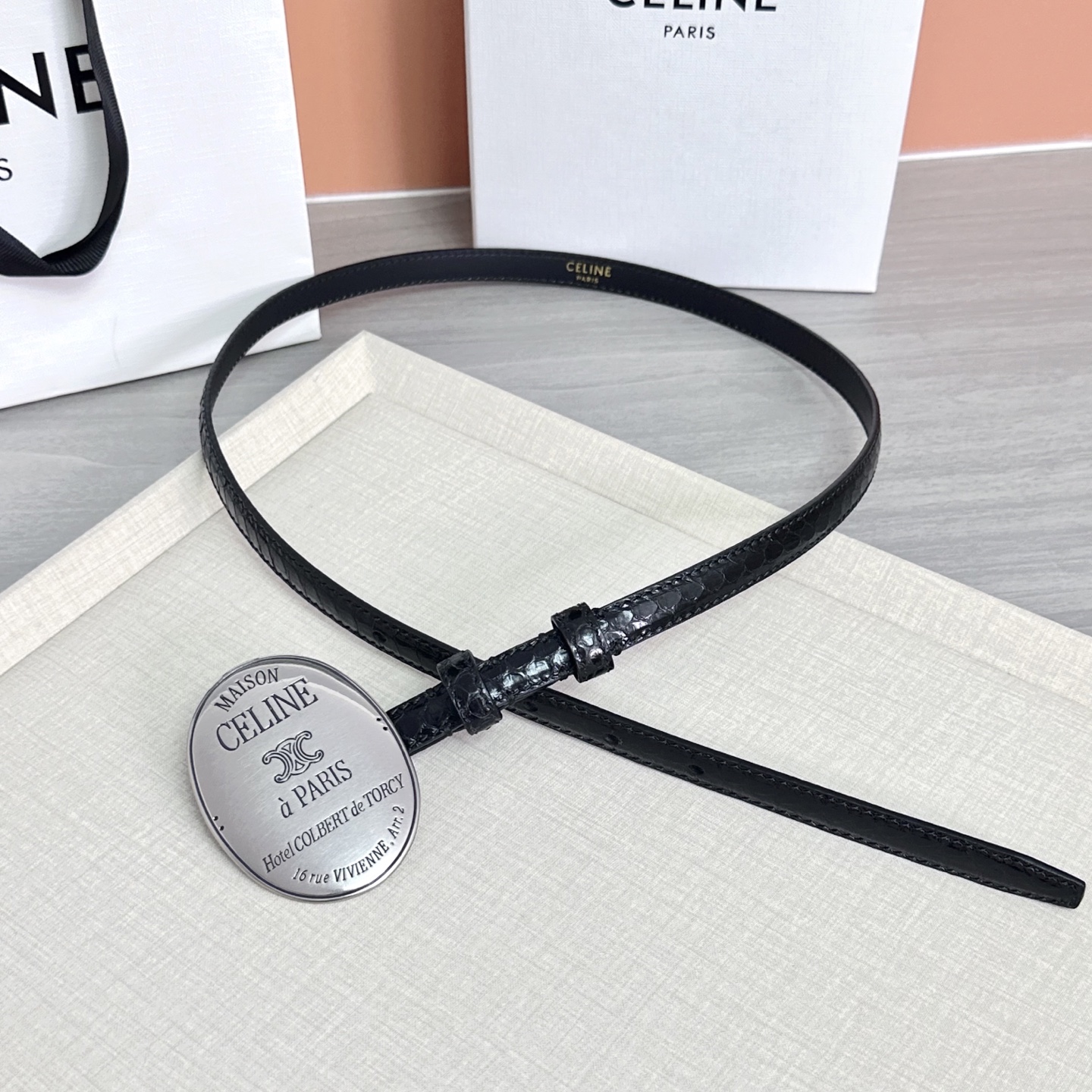 💥💥💥新款1.3cm赛琳大版型腰带，头层牛皮，长度：75.80.85.90.95.100.105.欧，铜