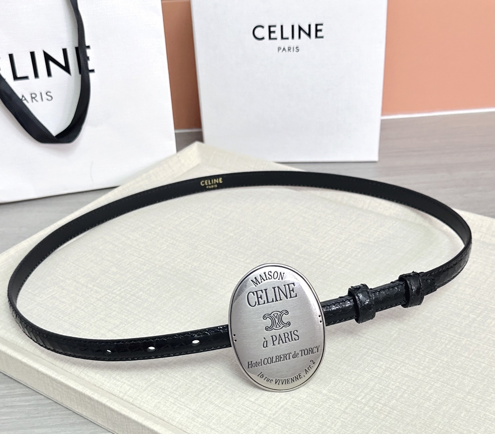 💥💥💥新款1.3cm赛琳大版型腰带，头层牛皮，长度：75.80.85.90.95.100.105.欧，铜