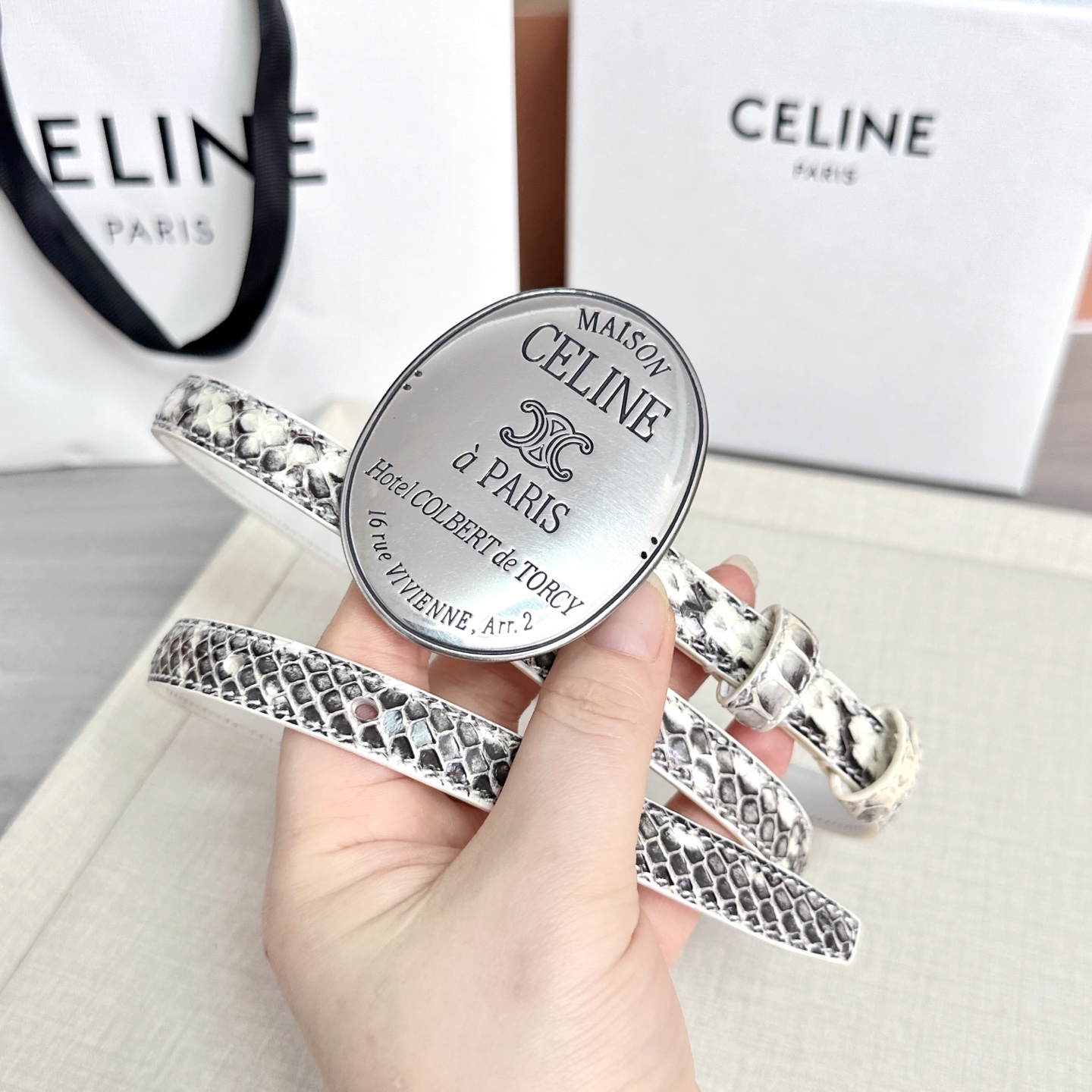 💥💥💥新款1.3cm赛琳大版型腰带，头层牛皮，长度：75.80.85.90.95.100.105.欧，铜