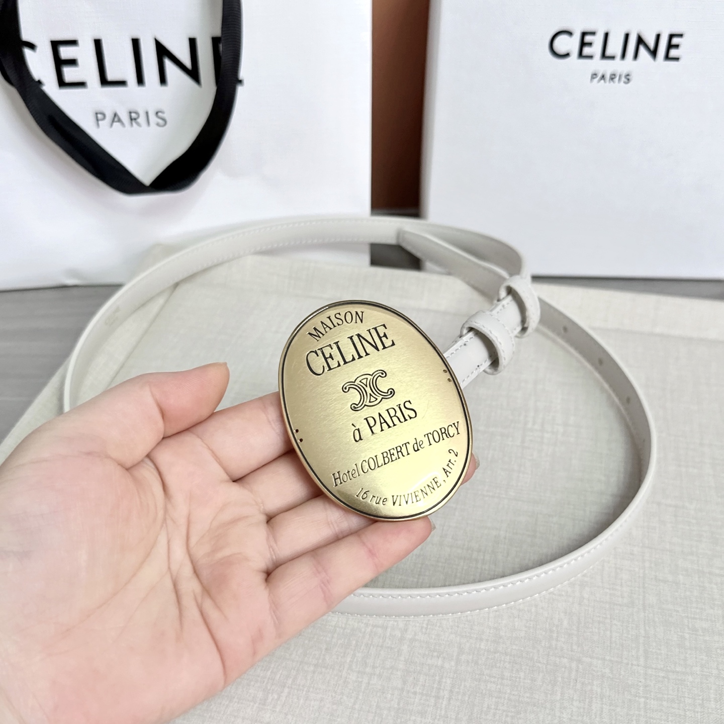 💥💥💥新款1.3cm赛琳大版型腰带，头层牛皮，长度：75.80.85.90.95.100.105.欧，铜