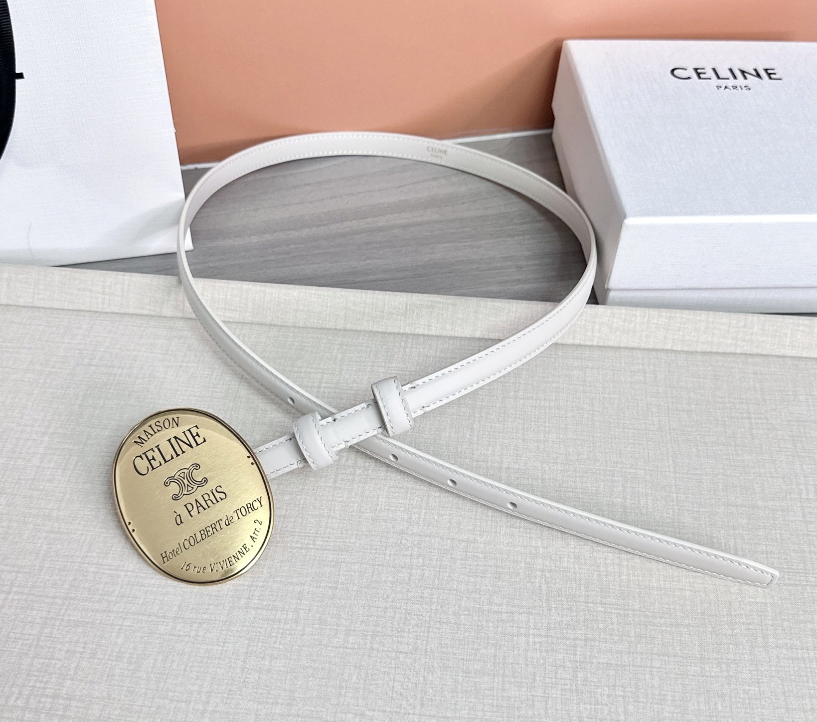 💥💥💥新款1.3cm赛琳大版型腰带，头层牛皮，长度：75.80.85.90.95.100.105.欧，铜