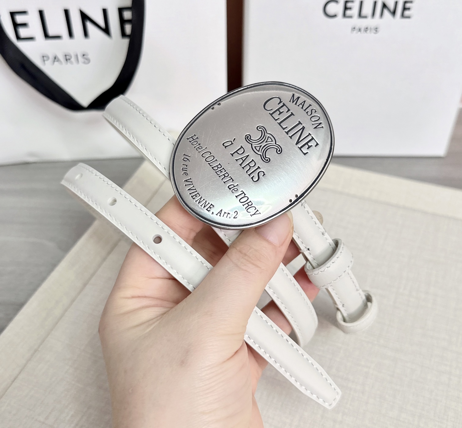 💥💥💥新款1.3cm赛琳大版型腰带，头层牛皮，长度：75.80.85.90.95.100.105.欧，铜