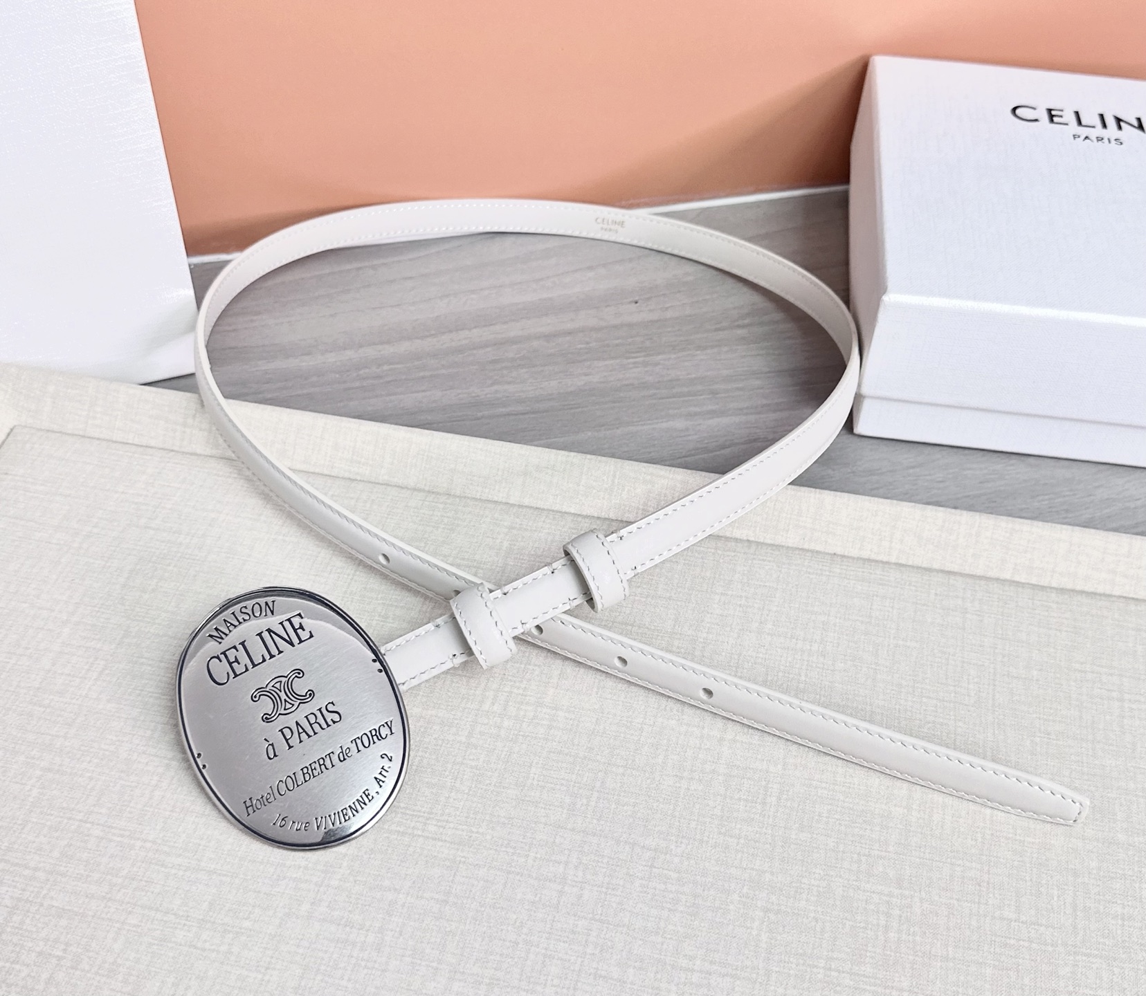 💥💥💥新款1.3cm赛琳大版型腰带，头层牛皮，长度：75.80.85.90.95.100.105.欧，铜